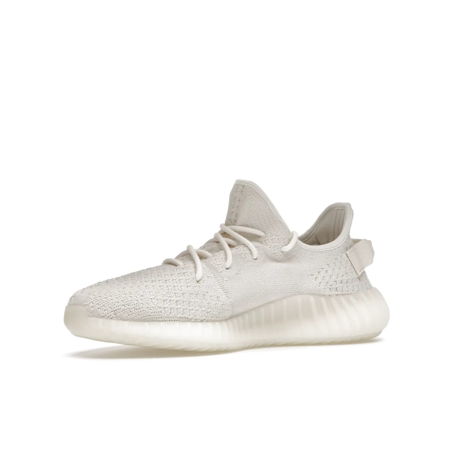 adidas Yeezy Boost 350 V2 Bone - Image 16 - Only at www.BallersClubKickz.com - Grab the stylish and comfortable adidas Yeezy Boost 350 V2 Bone in March 2022. This sneaker features a triple white Primeknit upper, mesh side stripes and canvas heel tabs, sitting atop a semi-translucent sole with Boost technology. Sure to keep your feet comfortable and stylish!