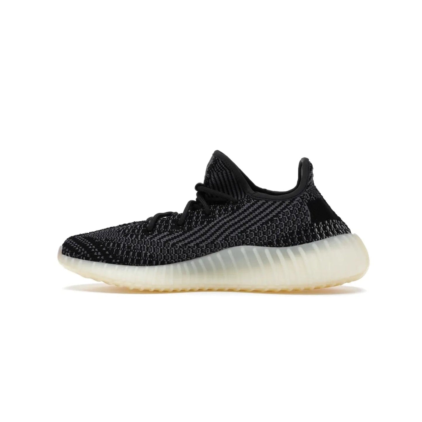 adidas Yeezy Boost 350 V2 Carbon - Image 20 - Only at www.BallersClubKickz.com - Introducing the adidas Yeezy Boost 350 V2 Carbon. Iconic sneaker with a dark-hued upper, breathable Primeknit mesh, signature side stripe, off-white midsole & BOOST cushioning. Perfect for any sneaker lover. Released October 2020.