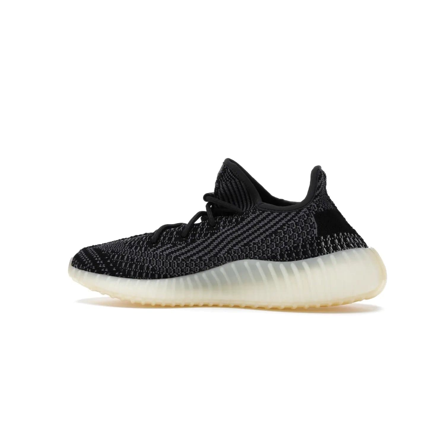 adidas Yeezy Boost 350 V2 Carbon - Image 21 - Only at www.BallersClubKickz.com - Introducing the adidas Yeezy Boost 350 V2 Carbon. Iconic sneaker with a dark-hued upper, breathable Primeknit mesh, signature side stripe, off-white midsole & BOOST cushioning. Perfect for any sneaker lover. Released October 2020.