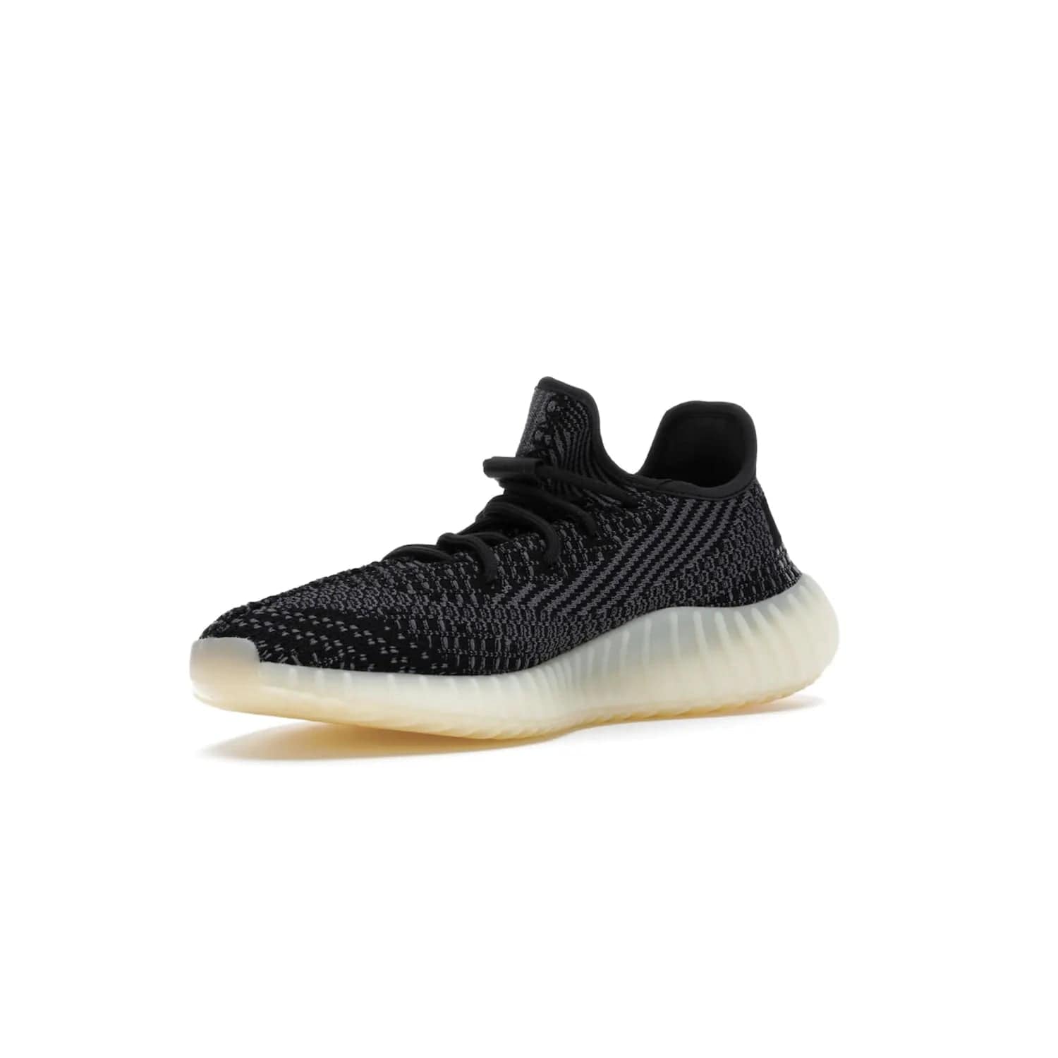 adidas Yeezy Boost 350 V2 Carbon - Image 15 - Only at www.BallersClubKickz.com - Introducing the adidas Yeezy Boost 350 V2 Carbon. Iconic sneaker with a dark-hued upper, breathable Primeknit mesh, signature side stripe, off-white midsole & BOOST cushioning. Perfect for any sneaker lover. Released October 2020.
