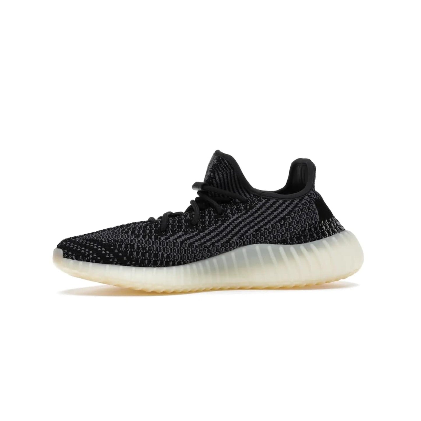 adidas Yeezy Boost 350 V2 Carbon - Image 18 - Only at www.BallersClubKickz.com - Introducing the adidas Yeezy Boost 350 V2 Carbon. Iconic sneaker with a dark-hued upper, breathable Primeknit mesh, signature side stripe, off-white midsole & BOOST cushioning. Perfect for any sneaker lover. Released October 2020.
