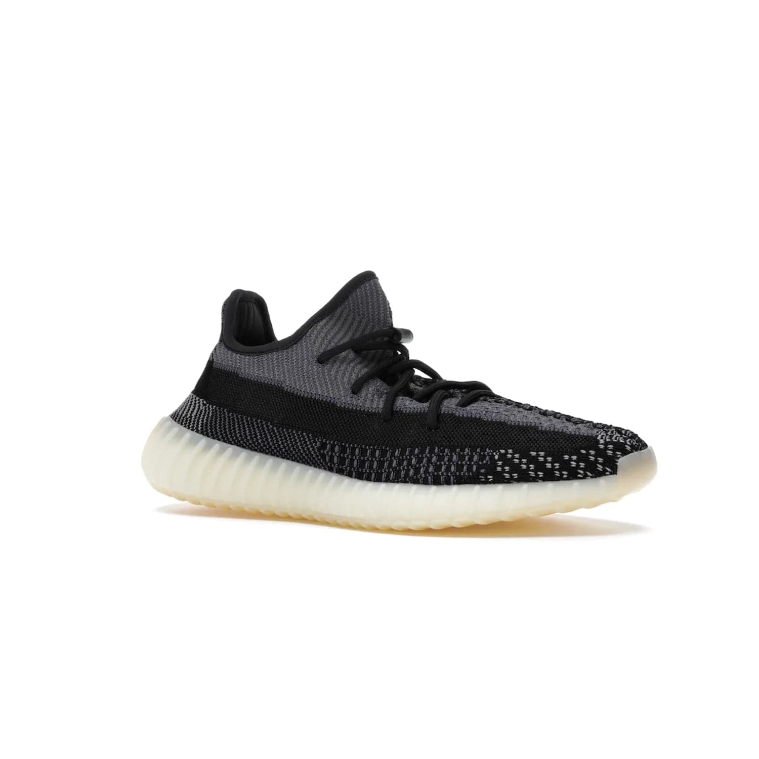 adidas Yeezy Boost 350 V2 Carbon - Image 4 - Only at www.BallersClubKickz.com - Introducing the adidas Yeezy Boost 350 V2 Carbon. Iconic sneaker with a dark-hued upper, breathable Primeknit mesh, signature side stripe, off-white midsole & BOOST cushioning. Perfect for any sneaker lover. Released October 2020.