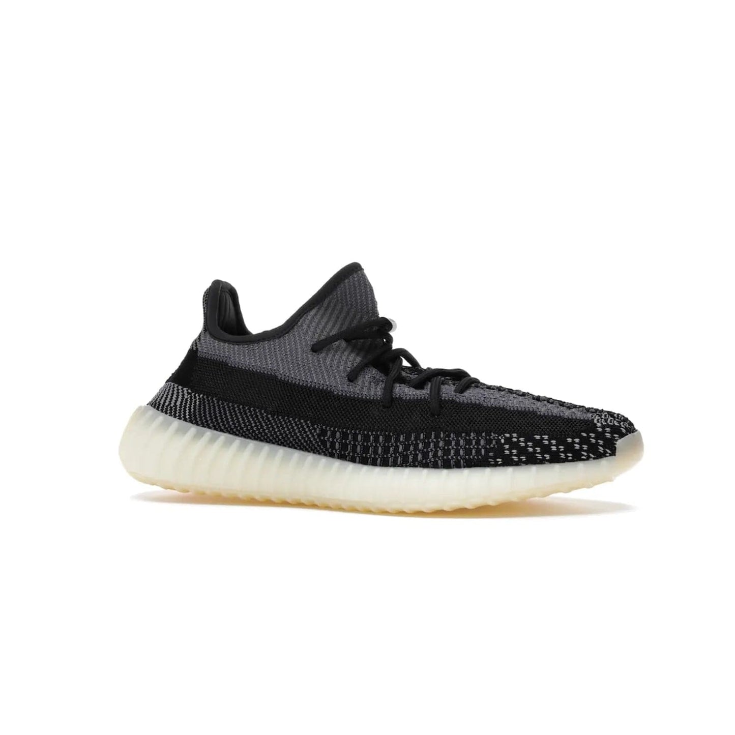 adidas Yeezy Boost 350 V2 Carbon - Image 3 - Only at www.BallersClubKickz.com - Introducing the adidas Yeezy Boost 350 V2 Carbon. Iconic sneaker with a dark-hued upper, breathable Primeknit mesh, signature side stripe, off-white midsole & BOOST cushioning. Perfect for any sneaker lover. Released October 2020.