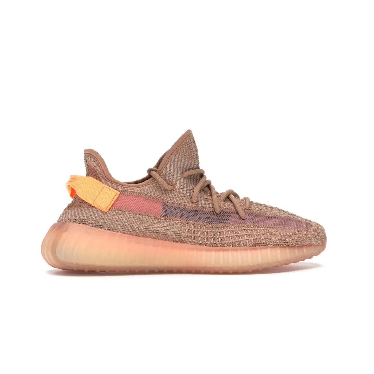 adidas Yeezy Boost 350 V2 Clay - Image 36 - Only at www.BallersClubKickz.com - The adidas Yeezy Boost 350 V2 Clay - style and swag in one shoe. Orange accents, clay midsole and sole. Get yours today!