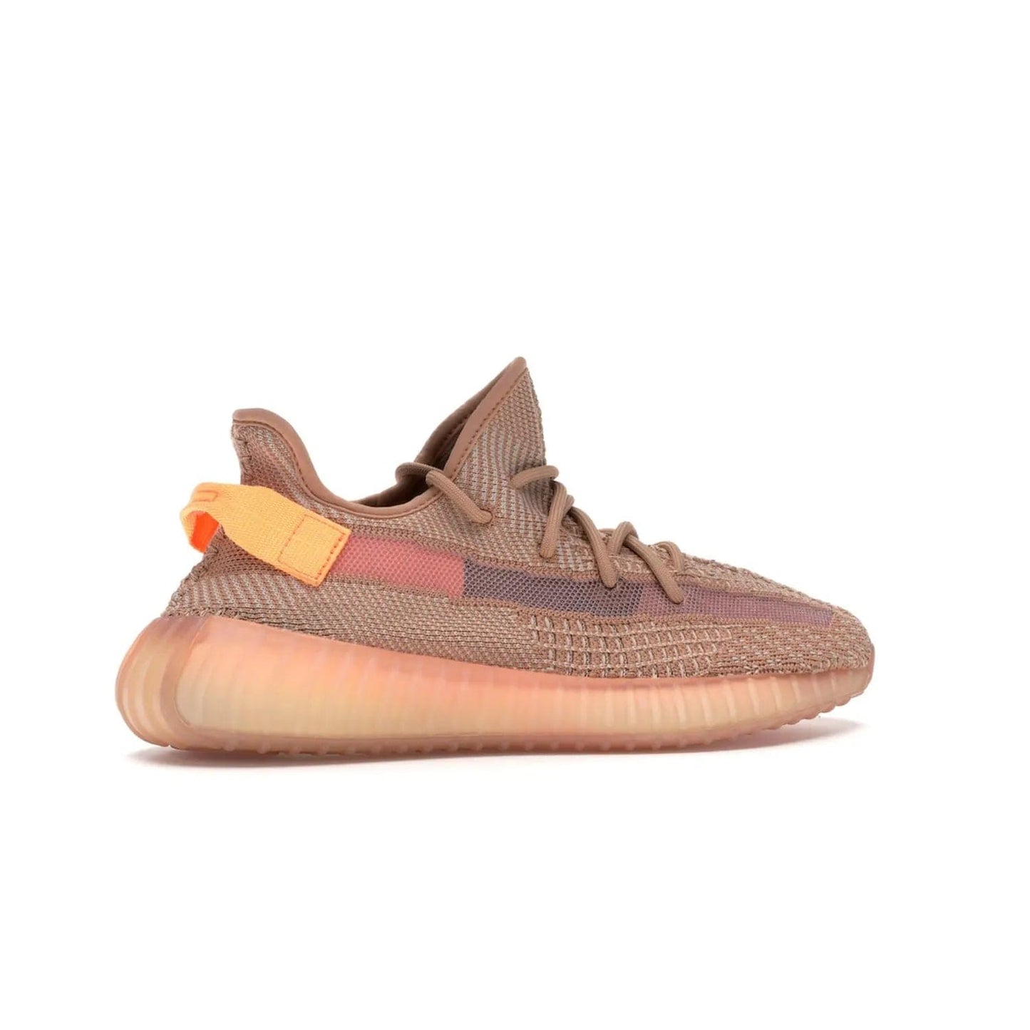 adidas Yeezy Boost 350 V2 Clay - Image 35 - Only at www.BallersClubKickz.com - The adidas Yeezy Boost 350 V2 Clay - style and swag in one shoe. Orange accents, clay midsole and sole. Get yours today!