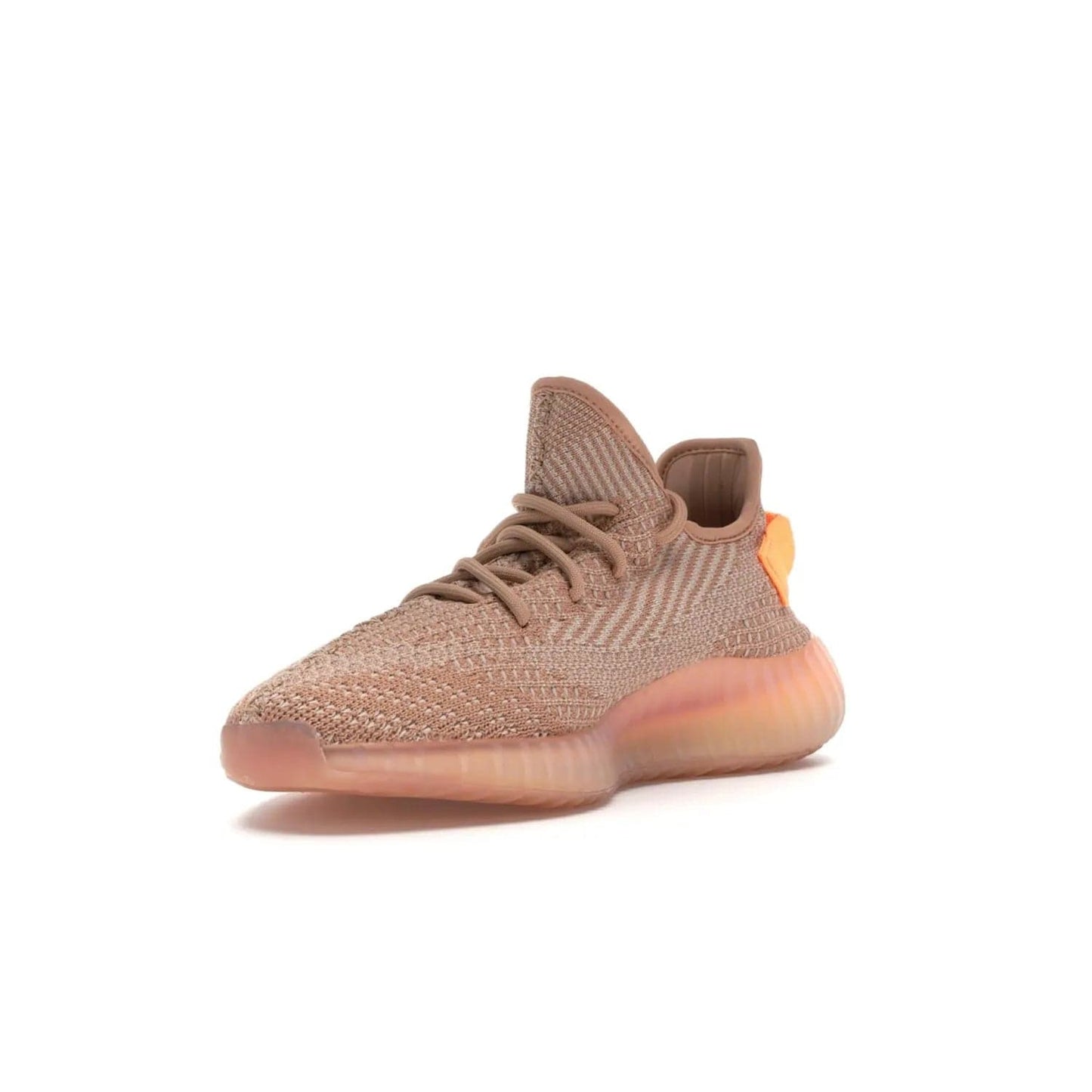 adidas Yeezy Boost 350 V2 Clay - Image 14 - Only at www.BallersClubKickz.com - The adidas Yeezy Boost 350 V2 Clay - style and swag in one shoe. Orange accents, clay midsole and sole. Get yours today!