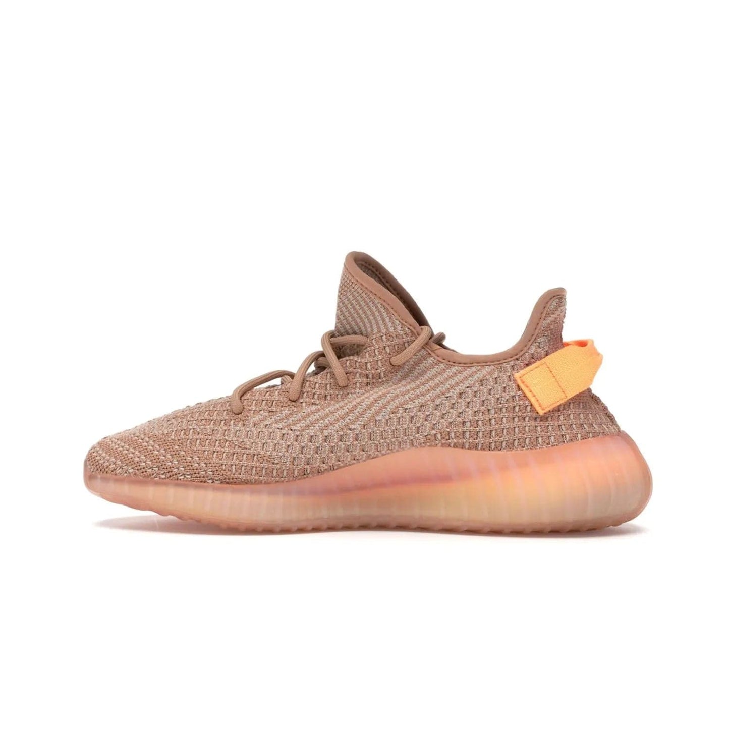adidas Yeezy Boost 350 V2 Clay - Image 20 - Only at www.BallersClubKickz.com - The adidas Yeezy Boost 350 V2 Clay - style and swag in one shoe. Orange accents, clay midsole and sole. Get yours today!