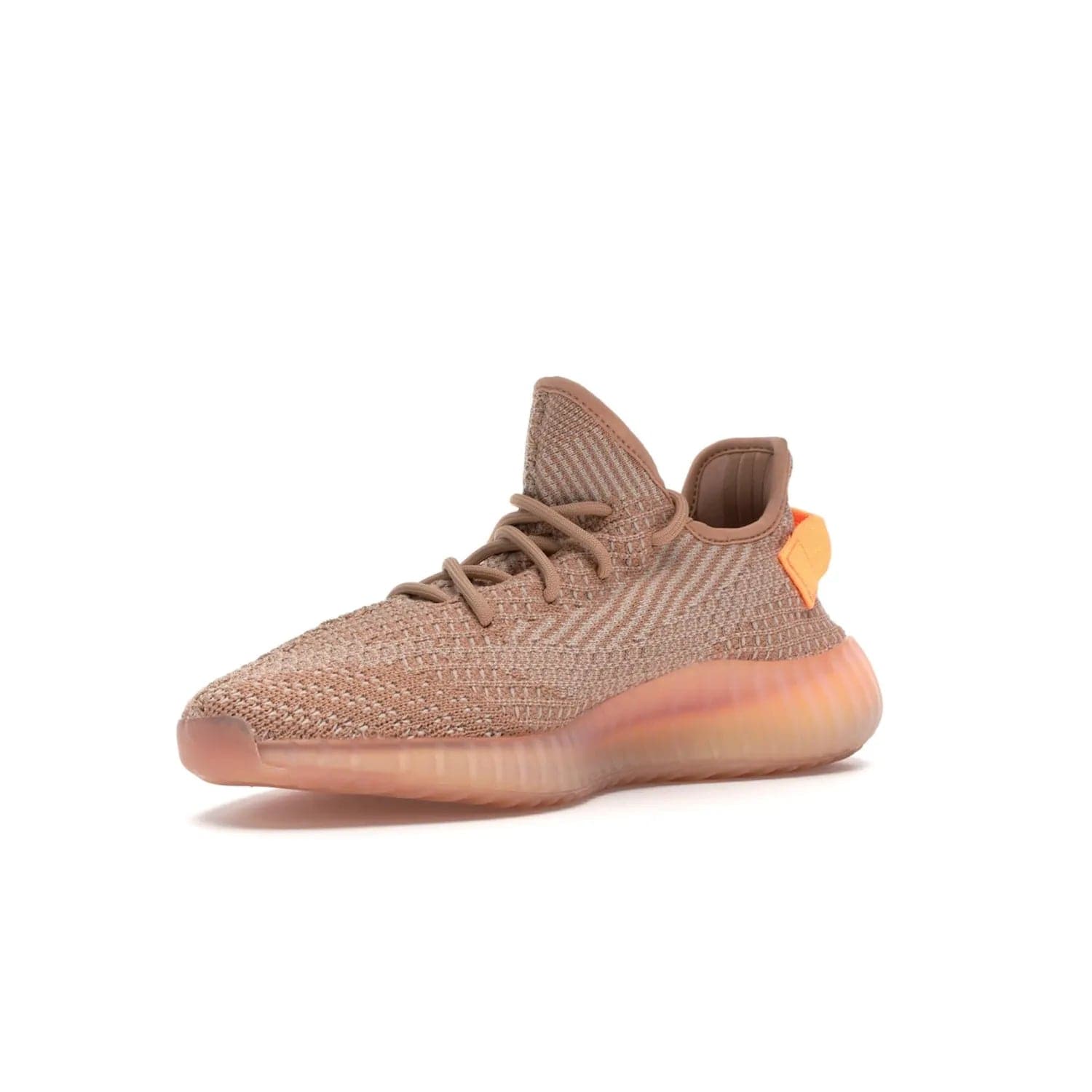 adidas Yeezy Boost 350 V2 Clay - Image 15 - Only at www.BallersClubKickz.com - The adidas Yeezy Boost 350 V2 Clay - style and swag in one shoe. Orange accents, clay midsole and sole. Get yours today!