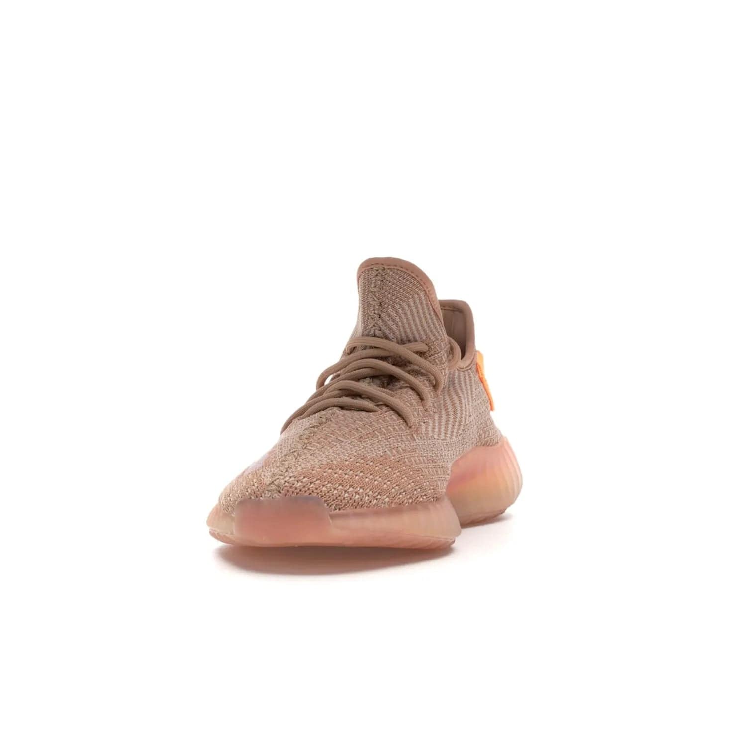 adidas Yeezy Boost 350 V2 Clay - Image 12 - Only at www.BallersClubKickz.com - The adidas Yeezy Boost 350 V2 Clay - style and swag in one shoe. Orange accents, clay midsole and sole. Get yours today!
