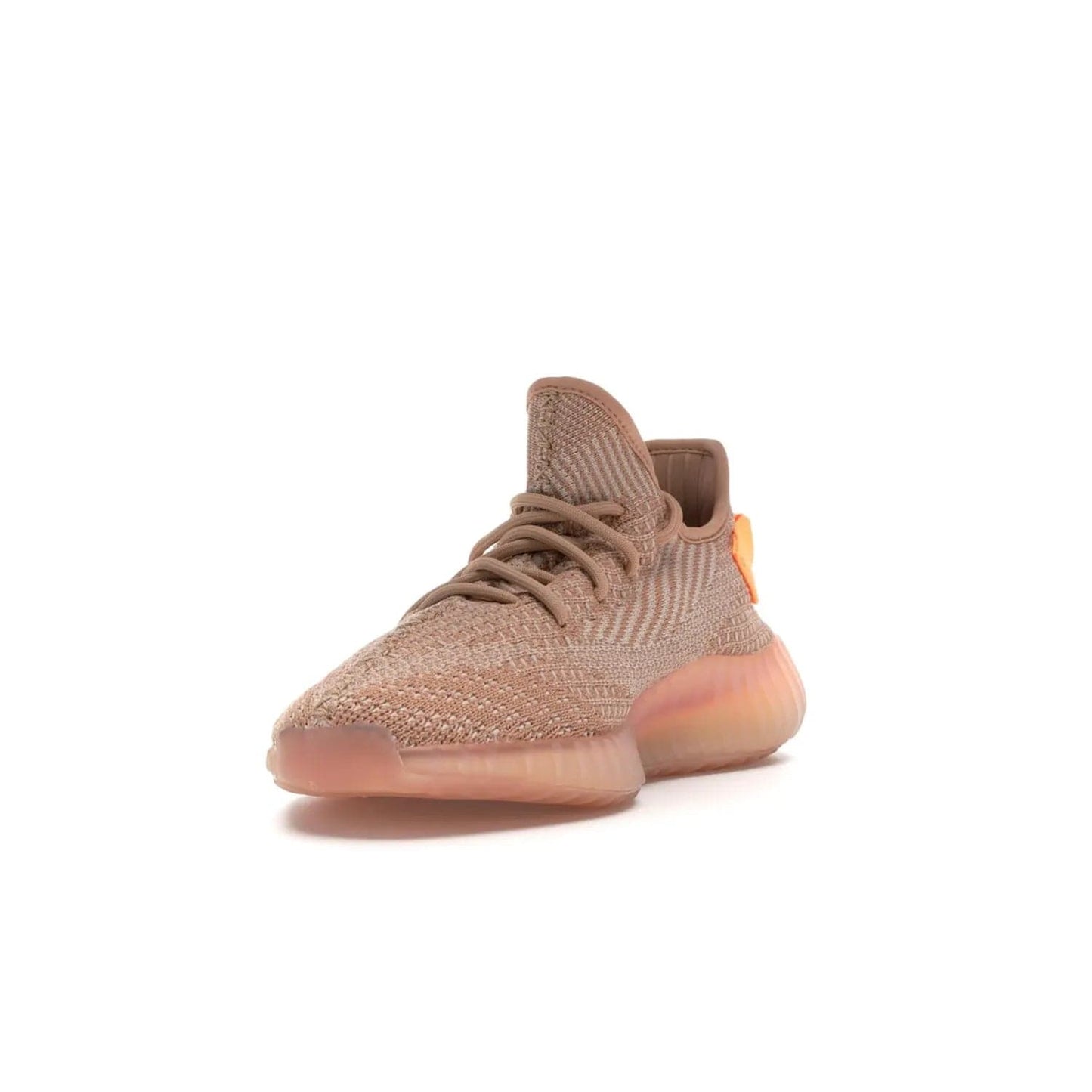 adidas Yeezy Boost 350 V2 Clay - Image 13 - Only at www.BallersClubKickz.com - The adidas Yeezy Boost 350 V2 Clay - style and swag in one shoe. Orange accents, clay midsole and sole. Get yours today!