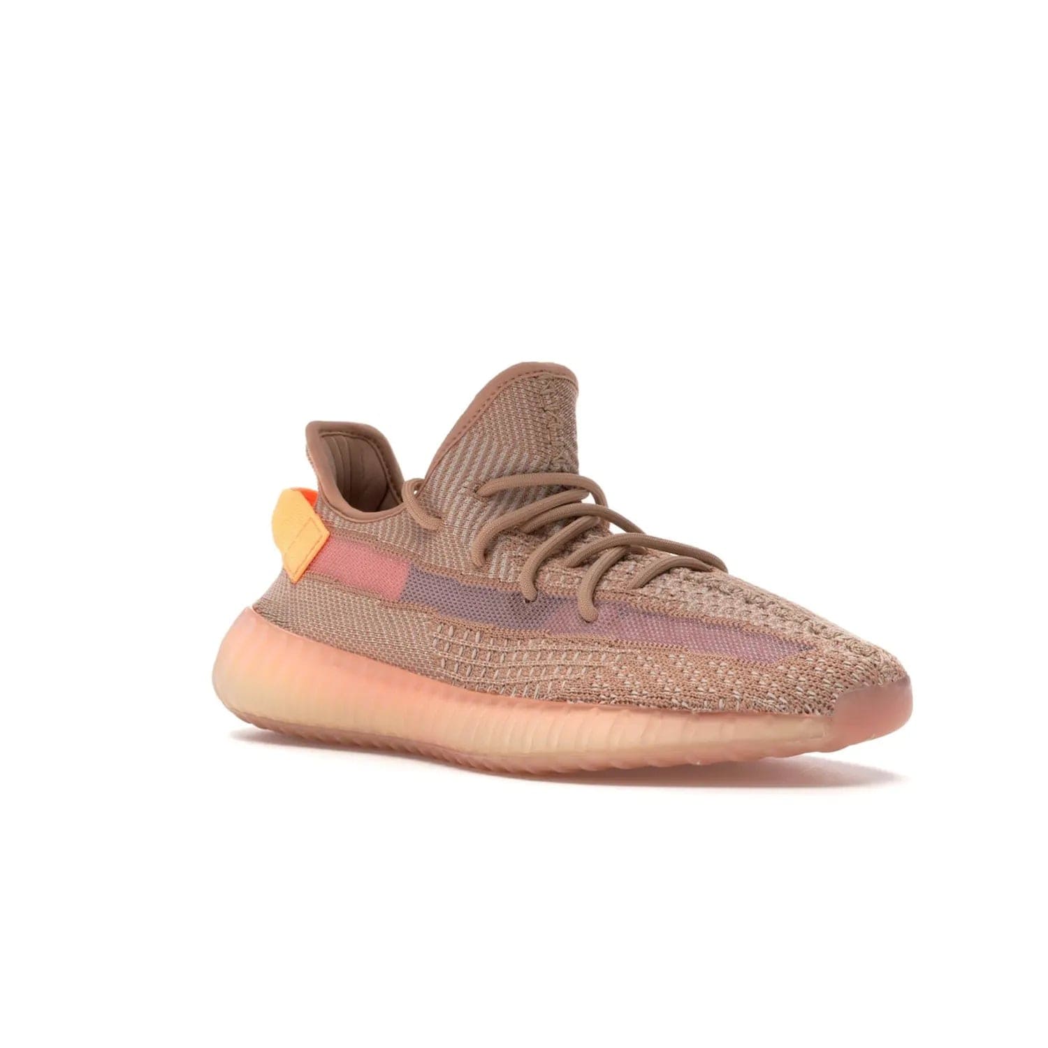 adidas Yeezy Boost 350 V2 Clay - Image 5 - Only at www.BallersClubKickz.com - The adidas Yeezy Boost 350 V2 Clay - style and swag in one shoe. Orange accents, clay midsole and sole. Get yours today!