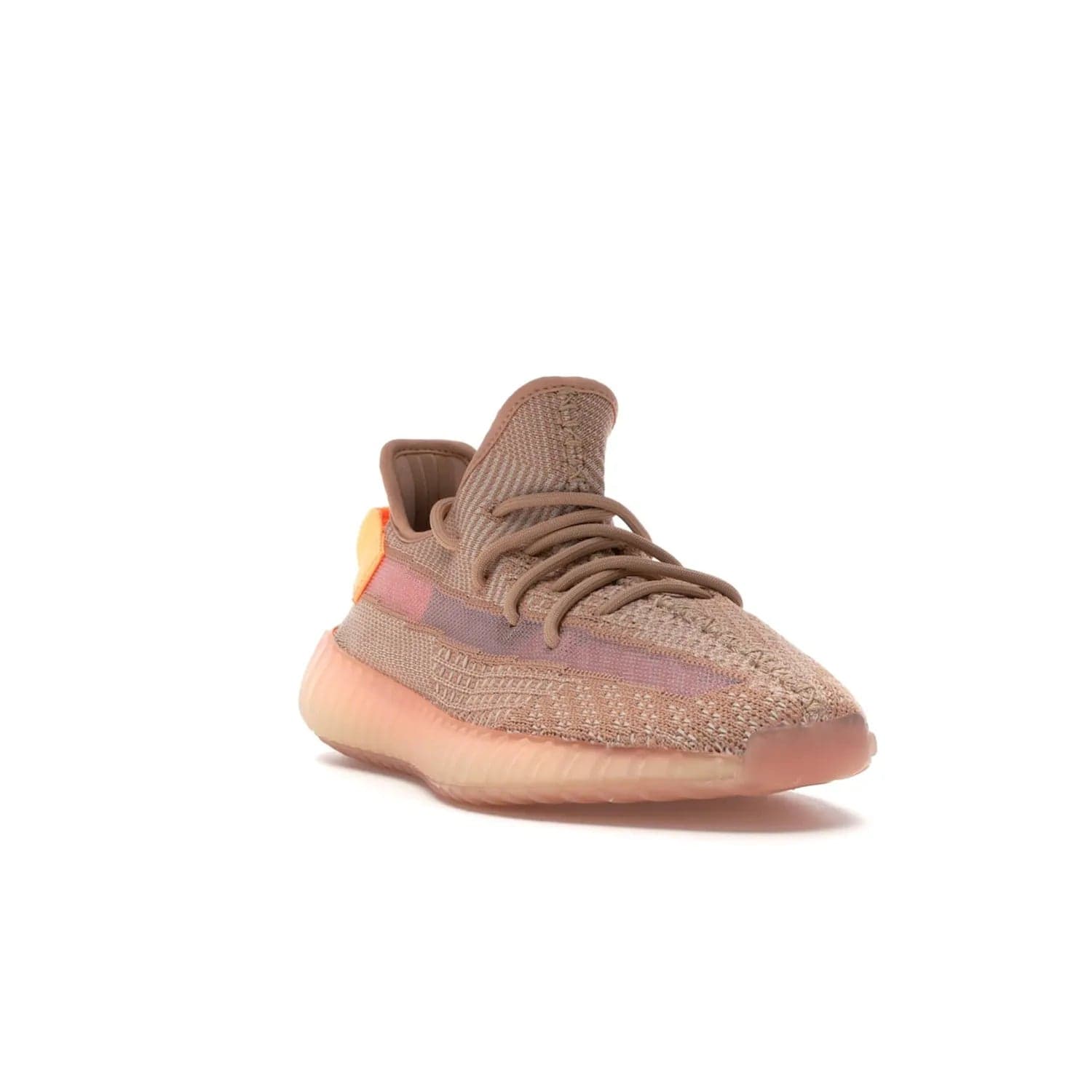 adidas Yeezy Boost 350 V2 Clay - Image 7 - Only at www.BallersClubKickz.com - The adidas Yeezy Boost 350 V2 Clay - style and swag in one shoe. Orange accents, clay midsole and sole. Get yours today!