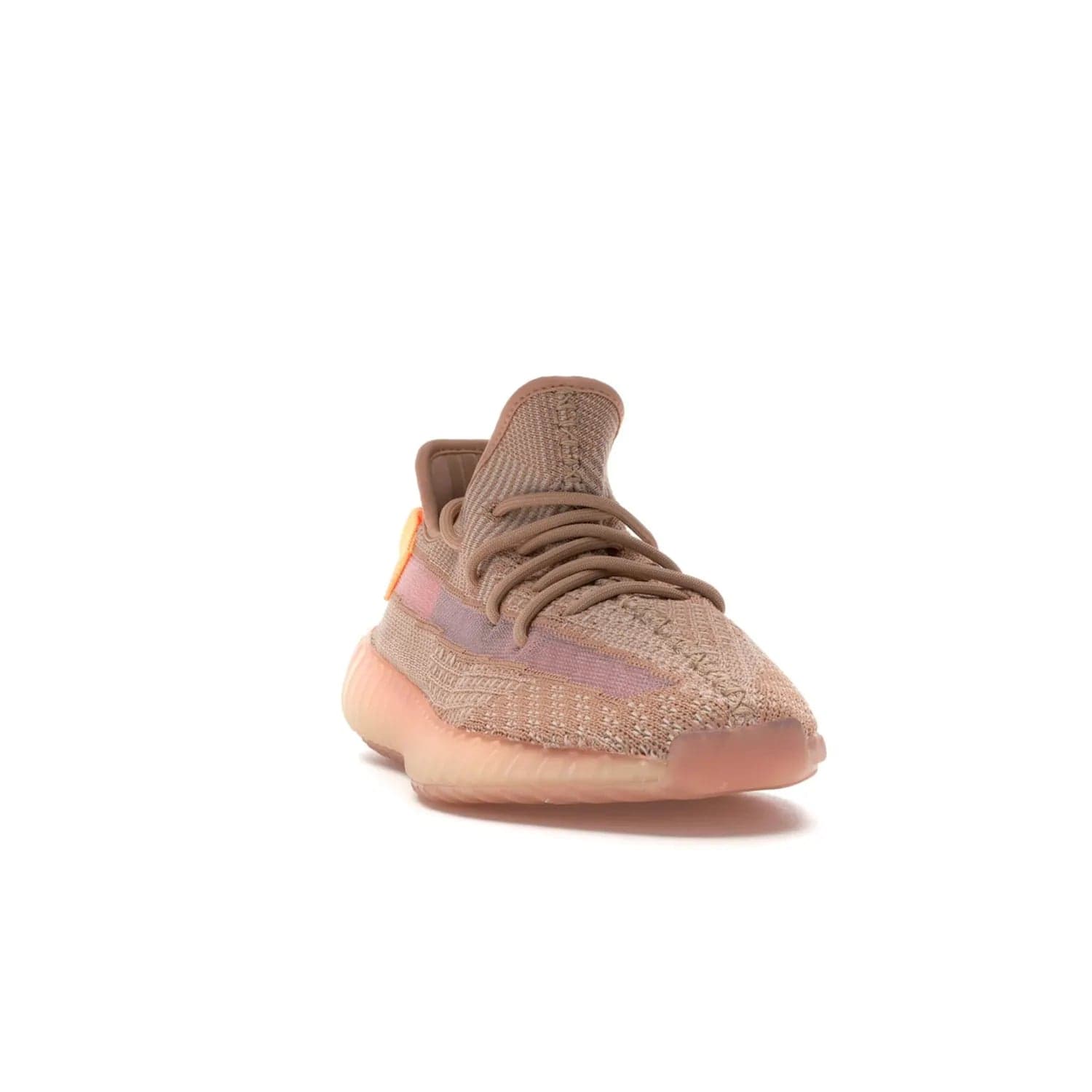 adidas Yeezy Boost 350 V2 Clay - Image 8 - Only at www.BallersClubKickz.com - The adidas Yeezy Boost 350 V2 Clay - style and swag in one shoe. Orange accents, clay midsole and sole. Get yours today!