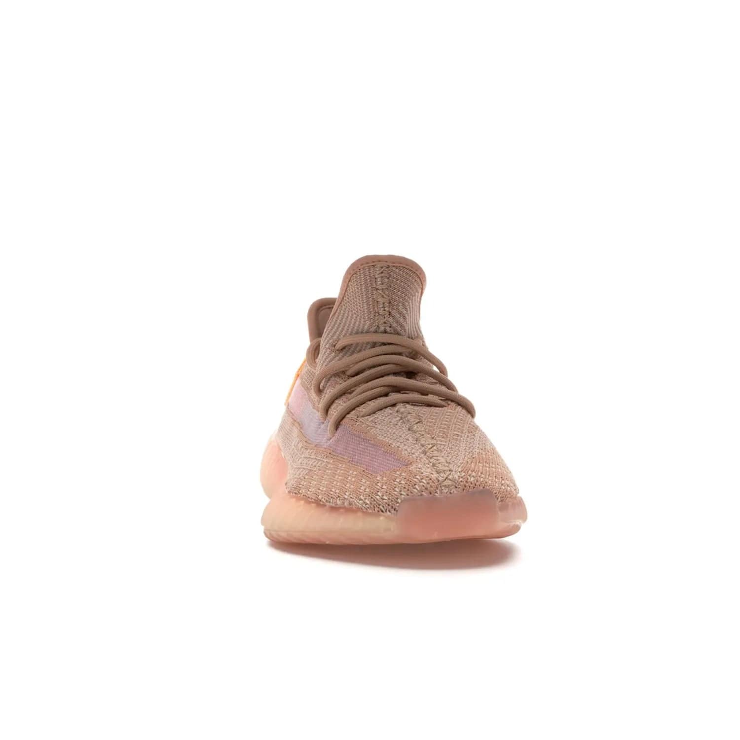 adidas Yeezy Boost 350 V2 Clay - Image 9 - Only at www.BallersClubKickz.com - The adidas Yeezy Boost 350 V2 Clay - style and swag in one shoe. Orange accents, clay midsole and sole. Get yours today!