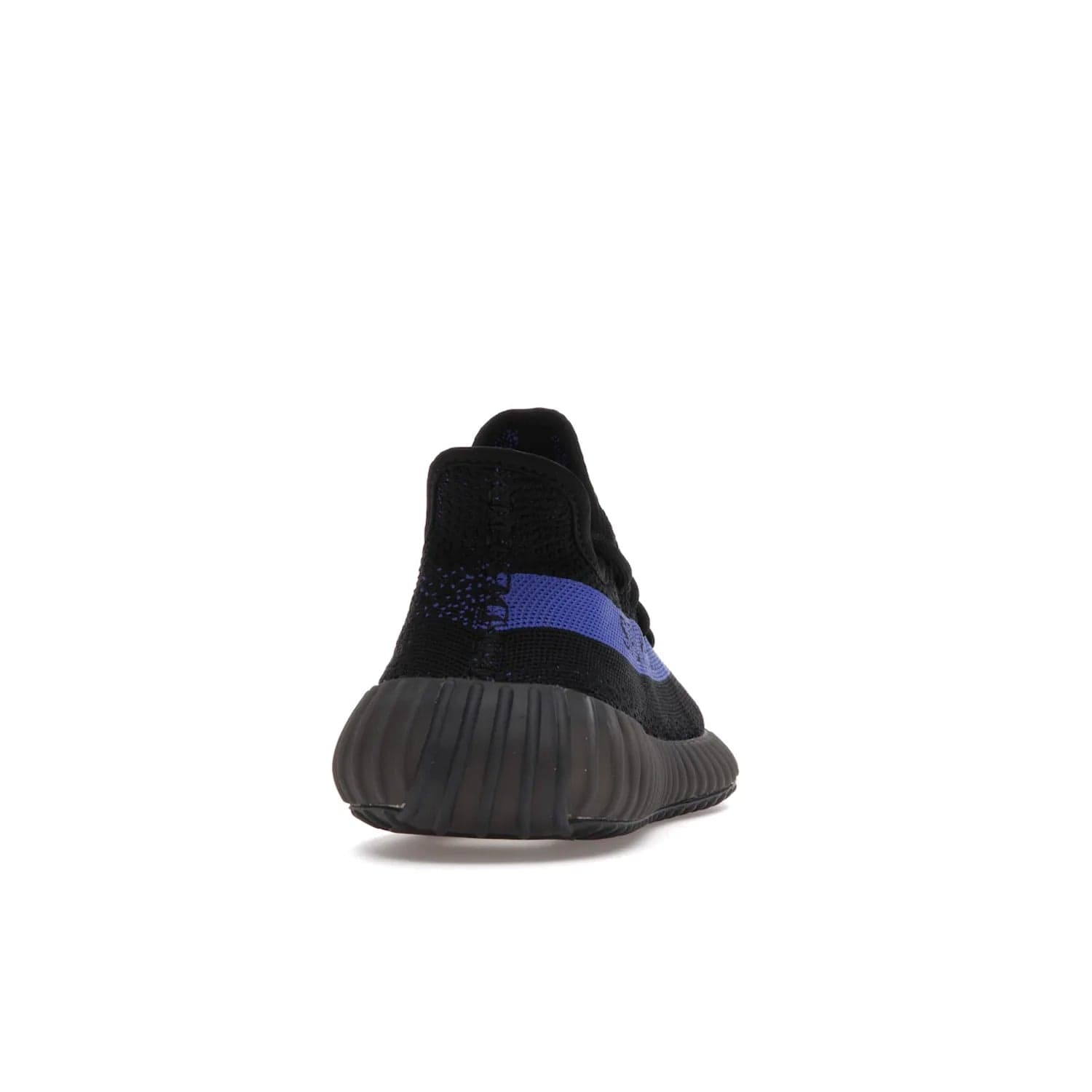 adidas Yeezy Boost 350 V2 Dazzling Blue - Image 29 - Only at www.BallersClubKickz.com - Shop the Adidas Yeezy 350 V2 Dazzling Blue, featuring a solid black Primeknit upper, Dazzling Blue side stripe, “SPLY-350” text, and a muted Boost sole. Releasing Feb 2022, this style is perfect for any shoe fan.