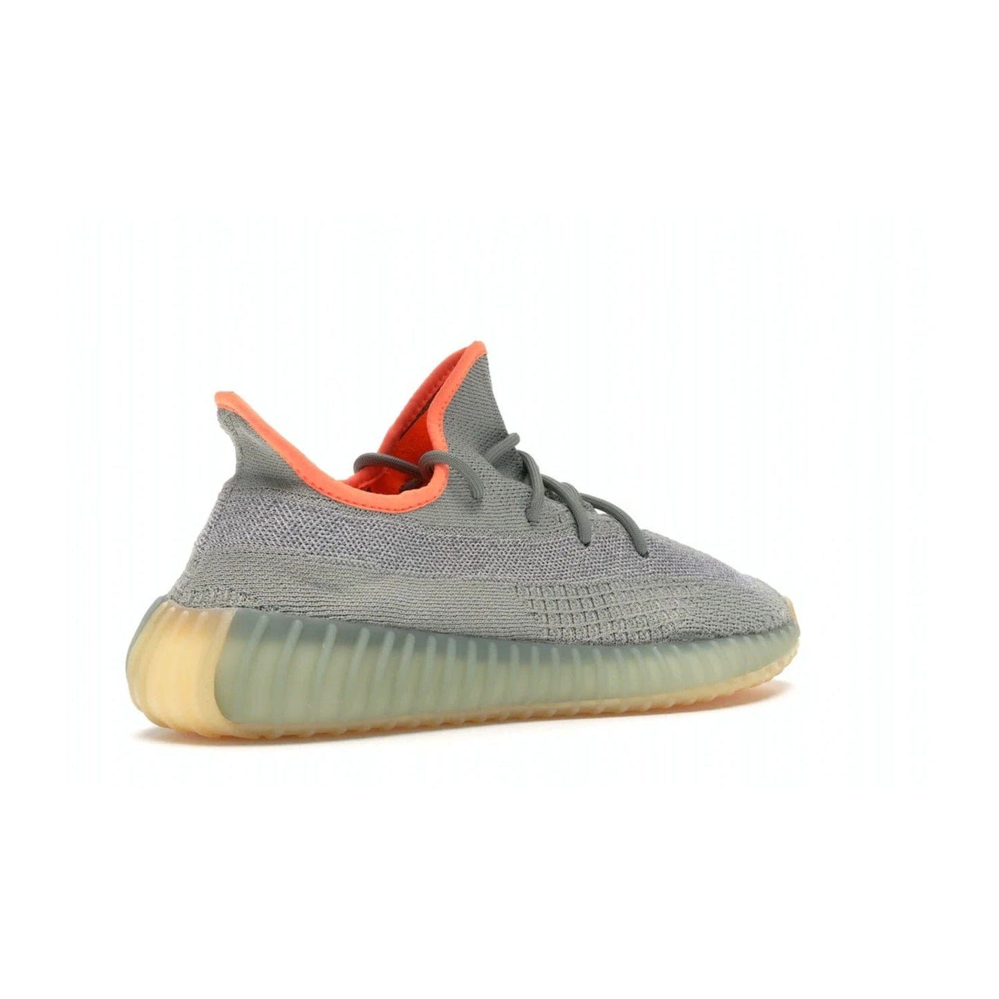 adidas Yeezy Boost 350 V2 Desert Sage - Image 33 - Only at www.BallersClubKickz.com - Upgrade your style with the adidas Yeezy Boost 350 V2 Desert Sage. This 350V2 features a Desert Sage primeknit upper with tonal side stripe, and an orange-highlighted translucent Boost cushioning sole. Stay on-trend in effortless style.