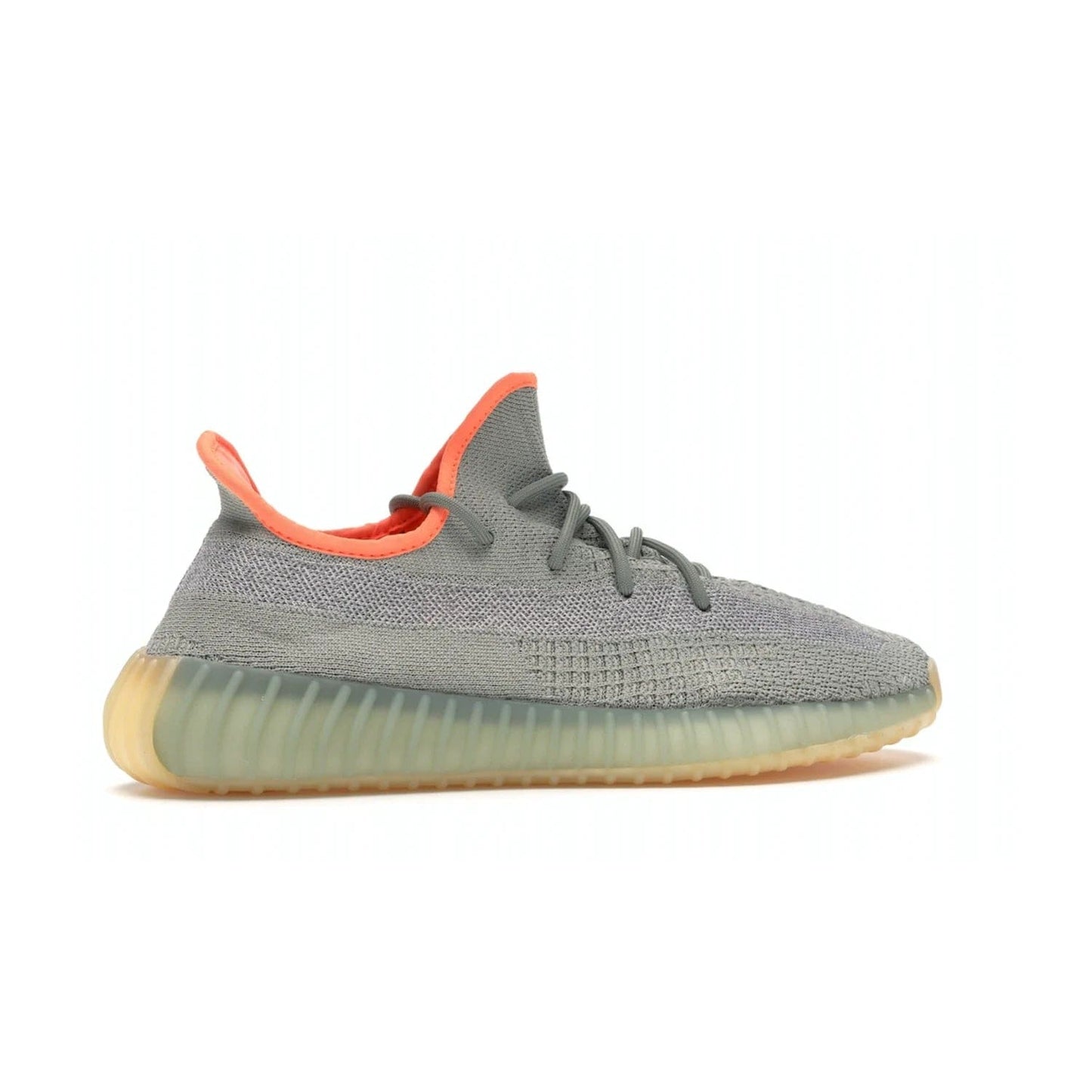 adidas Yeezy Boost 350 V2 Desert Sage - Image 35 - Only at www.BallersClubKickz.com - Upgrade your style with the adidas Yeezy Boost 350 V2 Desert Sage. This 350V2 features a Desert Sage primeknit upper with tonal side stripe, and an orange-highlighted translucent Boost cushioning sole. Stay on-trend in effortless style.