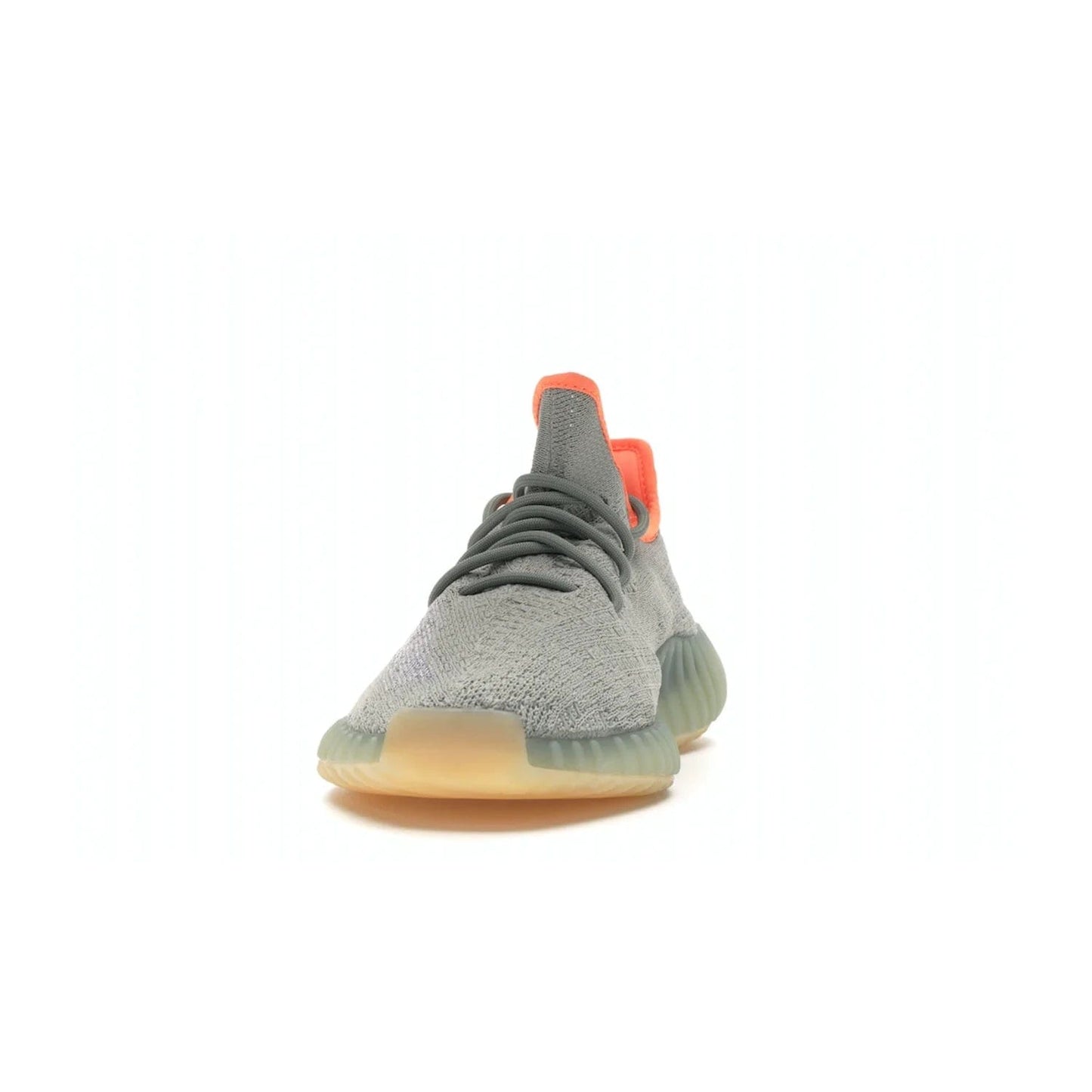 adidas Yeezy Boost 350 V2 Desert Sage - Image 11 - Only at www.BallersClubKickz.com - Upgrade your style with the adidas Yeezy Boost 350 V2 Desert Sage. This 350V2 features a Desert Sage primeknit upper with tonal side stripe, and an orange-highlighted translucent Boost cushioning sole. Stay on-trend in effortless style.