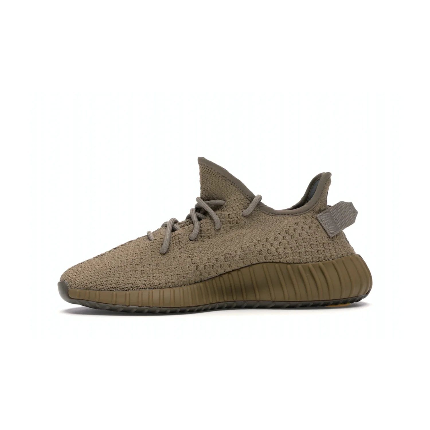 adidas Yeezy Boost 350 V2 Earth - Image 18 - Only at www.BallersClubKickz.com - Abstract style with the adidas Yeezy Boost 350 V2 Earth. Crafted with mud Primeknit upper, mud Boost and interior, and a translucent side stripe. Regional exclusive in Earth/Earth/Earth colorway, these fashionable sneakers released in February 2020. Showcase your style with the Yeezy 350 V2 Earth.
