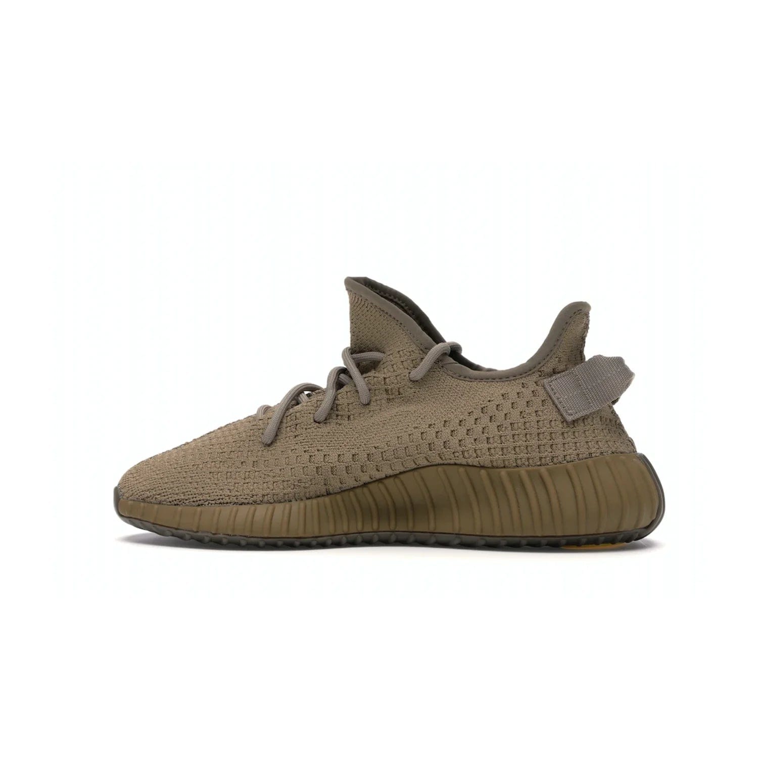 adidas Yeezy Boost 350 V2 Earth - Image 20 - Only at www.BallersClubKickz.com - Abstract style with the adidas Yeezy Boost 350 V2 Earth. Crafted with mud Primeknit upper, mud Boost and interior, and a translucent side stripe. Regional exclusive in Earth/Earth/Earth colorway, these fashionable sneakers released in February 2020. Showcase your style with the Yeezy 350 V2 Earth.
