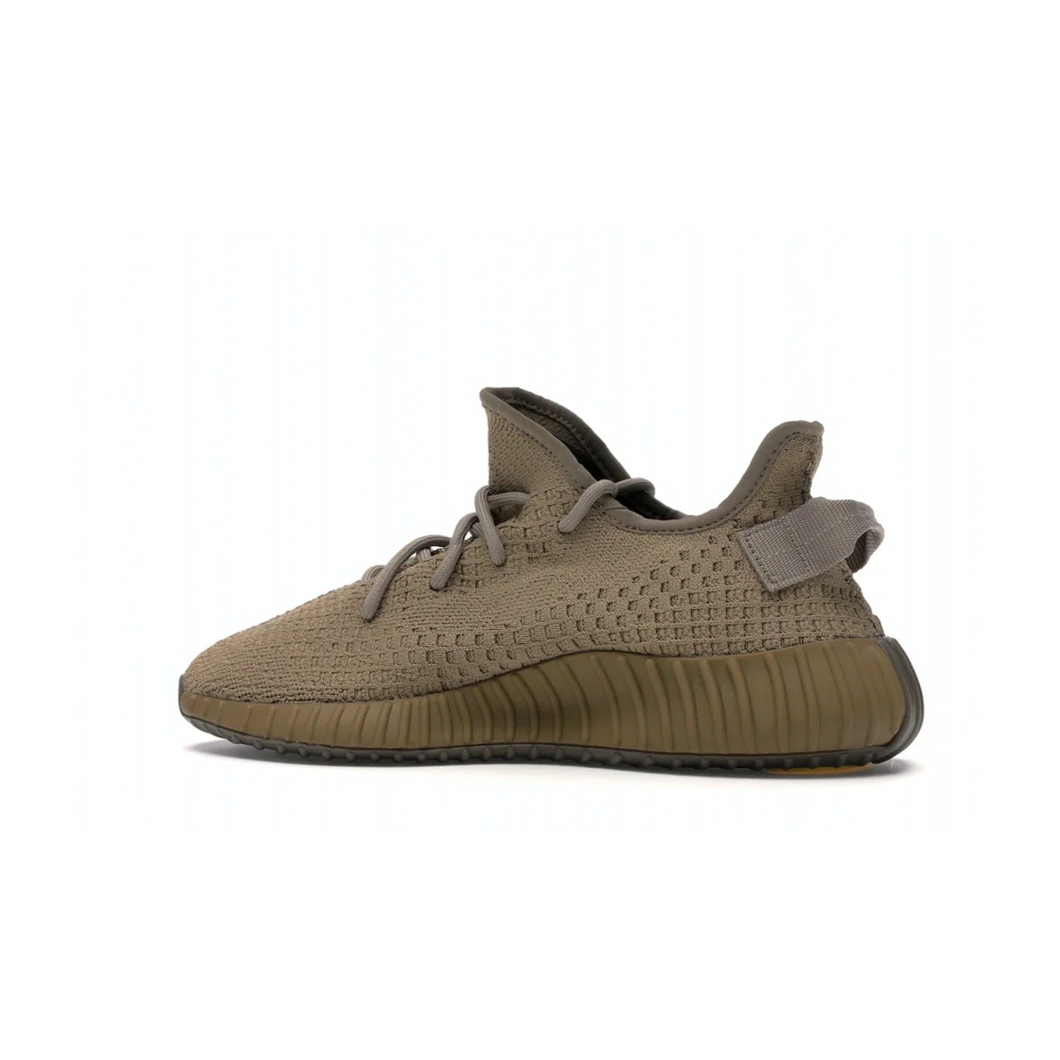 adidas Yeezy Boost 350 V2 Earth - Image 21 - Only at www.BallersClubKickz.com - Abstract style with the adidas Yeezy Boost 350 V2 Earth. Crafted with mud Primeknit upper, mud Boost and interior, and a translucent side stripe. Regional exclusive in Earth/Earth/Earth colorway, these fashionable sneakers released in February 2020. Showcase your style with the Yeezy 350 V2 Earth.