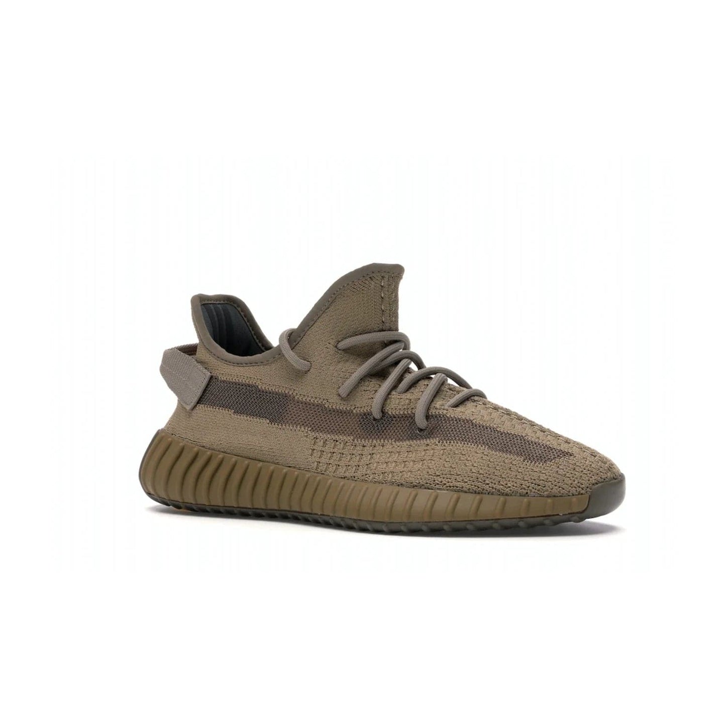 adidas Yeezy Boost 350 V2 Earth - Image 4 - Only at www.BallersClubKickz.com - Abstract style with the adidas Yeezy Boost 350 V2 Earth. Crafted with mud Primeknit upper, mud Boost and interior, and a translucent side stripe. Regional exclusive in Earth/Earth/Earth colorway, these fashionable sneakers released in February 2020. Showcase your style with the Yeezy 350 V2 Earth.
