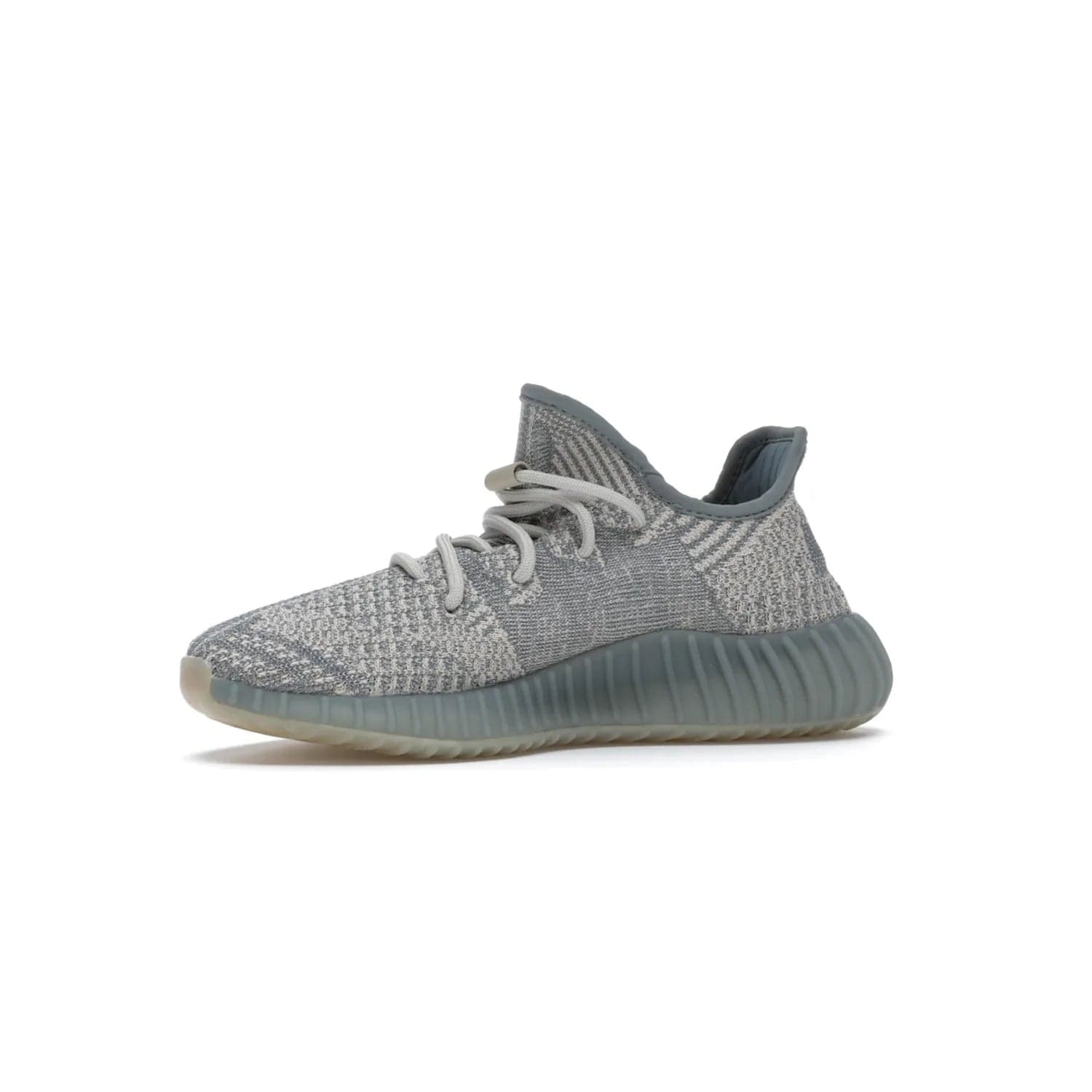 adidas Yeezy Boost 350 V2 Israfil - Image 17 - Only at www.BallersClubKickz.com - The adidas Yeezy Boost 350 V2 Israfil provides a unique style with a triple colorway and multi-colored threads. Featuring BOOST cushioning in a translucent midsole, this must-have sneaker drops in August 2020.