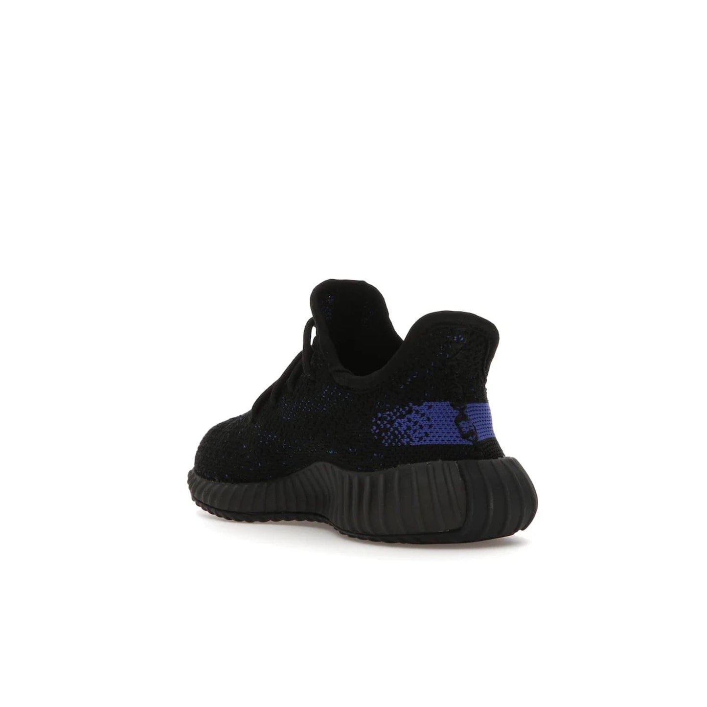 adidas Yeezy Boost 350 V2 Dazzling Blue (Kids) - Image 25 - Only at www.BallersClubKickz.com - Shop the adidas Yeezy Boost 350 V2 Dazzling Blue (Kids). Features a black Primeknit upper with a royal blue 'SPLY-350' streak and a full-length Boost midsole. Durable rubber outsole provides plenty of traction. Available for $160.