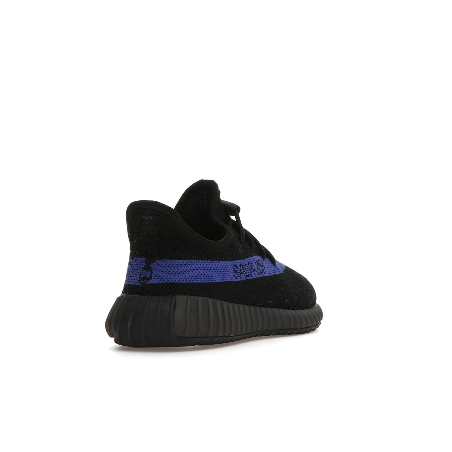 adidas Yeezy Boost 350 V2 Dazzling Blue (Kids) - Image 31 - Only at www.BallersClubKickz.com - Shop the adidas Yeezy Boost 350 V2 Dazzling Blue (Kids). Features a black Primeknit upper with a royal blue 'SPLY-350' streak and a full-length Boost midsole. Durable rubber outsole provides plenty of traction. Available for $160.