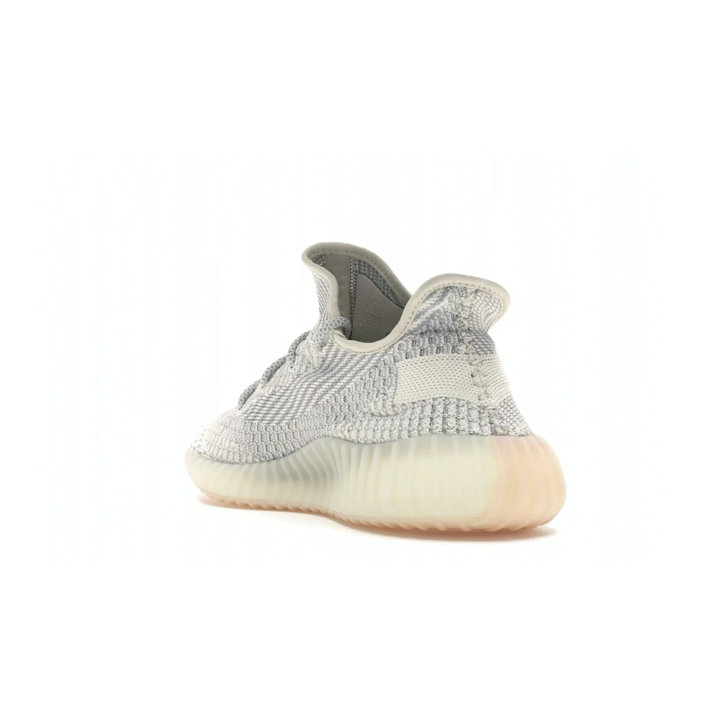 adidas Yeezy Boost 350 V2 Lundmark (Non Reflective) - Image 25 - Only at www.BallersClubKickz.com - Shop the exclusive adidas Yeezy Boost 350 V2 Lundmark with a subtle summer color, mesh upper, white-to-cream transitional midsole, light tan outsole, and pink middle stripe. Comfort and style come together in this perfect summer 350 V2. Released on July 11, 2019.