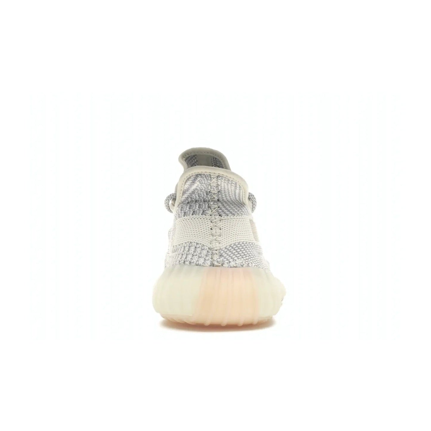 adidas Yeezy Boost 350 V2 Lundmark (Non Reflective) - Image 28 - Only at www.BallersClubKickz.com - Shop the exclusive adidas Yeezy Boost 350 V2 Lundmark with a subtle summer color, mesh upper, white-to-cream transitional midsole, light tan outsole, and pink middle stripe. Comfort and style come together in this perfect summer 350 V2. Released on July 11, 2019.