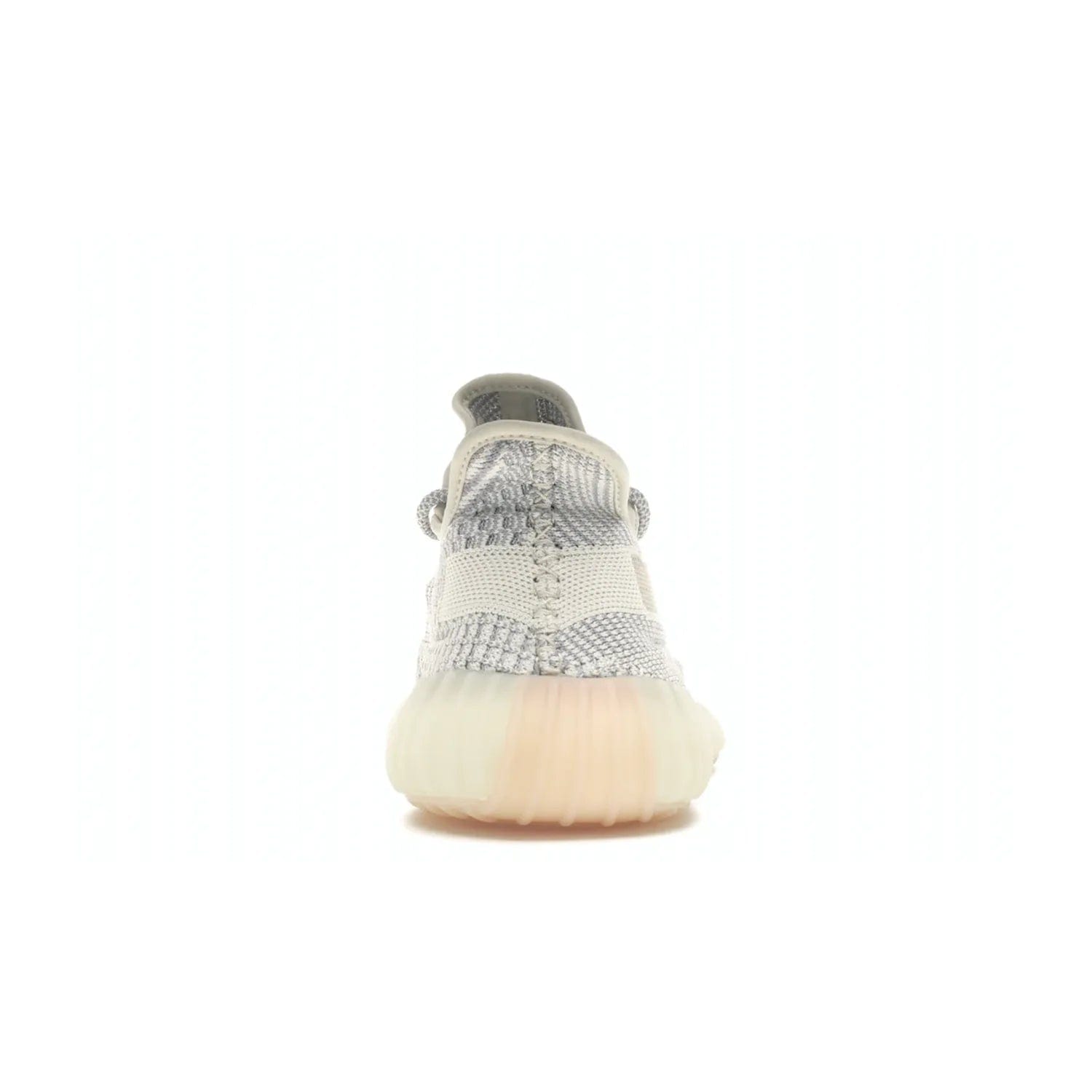 adidas Yeezy Boost 350 V2 Lundmark (Non Reflective) - Image 28 - Only at www.BallersClubKickz.com - Shop the exclusive adidas Yeezy Boost 350 V2 Lundmark with a subtle summer color, mesh upper, white-to-cream transitional midsole, light tan outsole, and pink middle stripe. Comfort and style come together in this perfect summer 350 V2. Released on July 11, 2019.