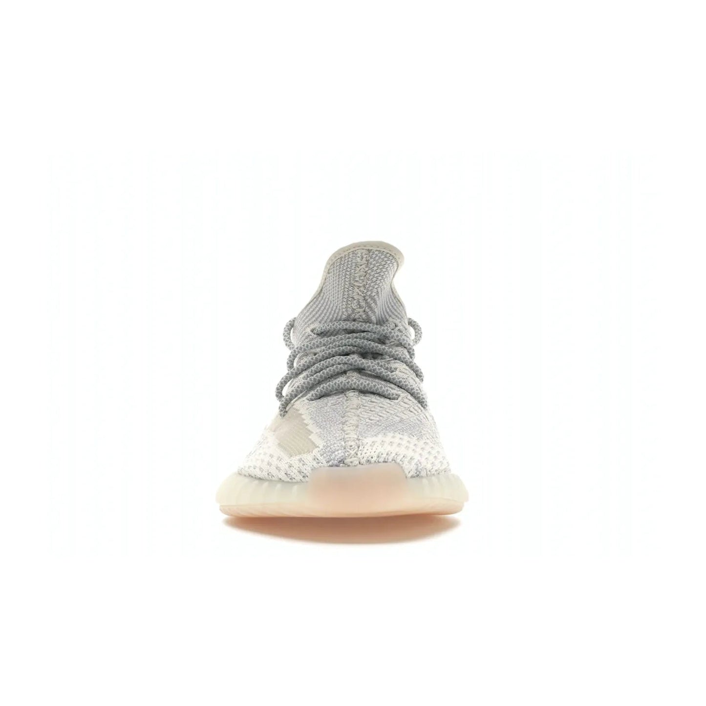 adidas Yeezy Boost 350 V2 Lundmark (Non Reflective) - Image 10 - Only at www.BallersClubKickz.com - Shop the exclusive adidas Yeezy Boost 350 V2 Lundmark with a subtle summer color, mesh upper, white-to-cream transitional midsole, light tan outsole, and pink middle stripe. Comfort and style come together in this perfect summer 350 V2. Released on July 11, 2019.