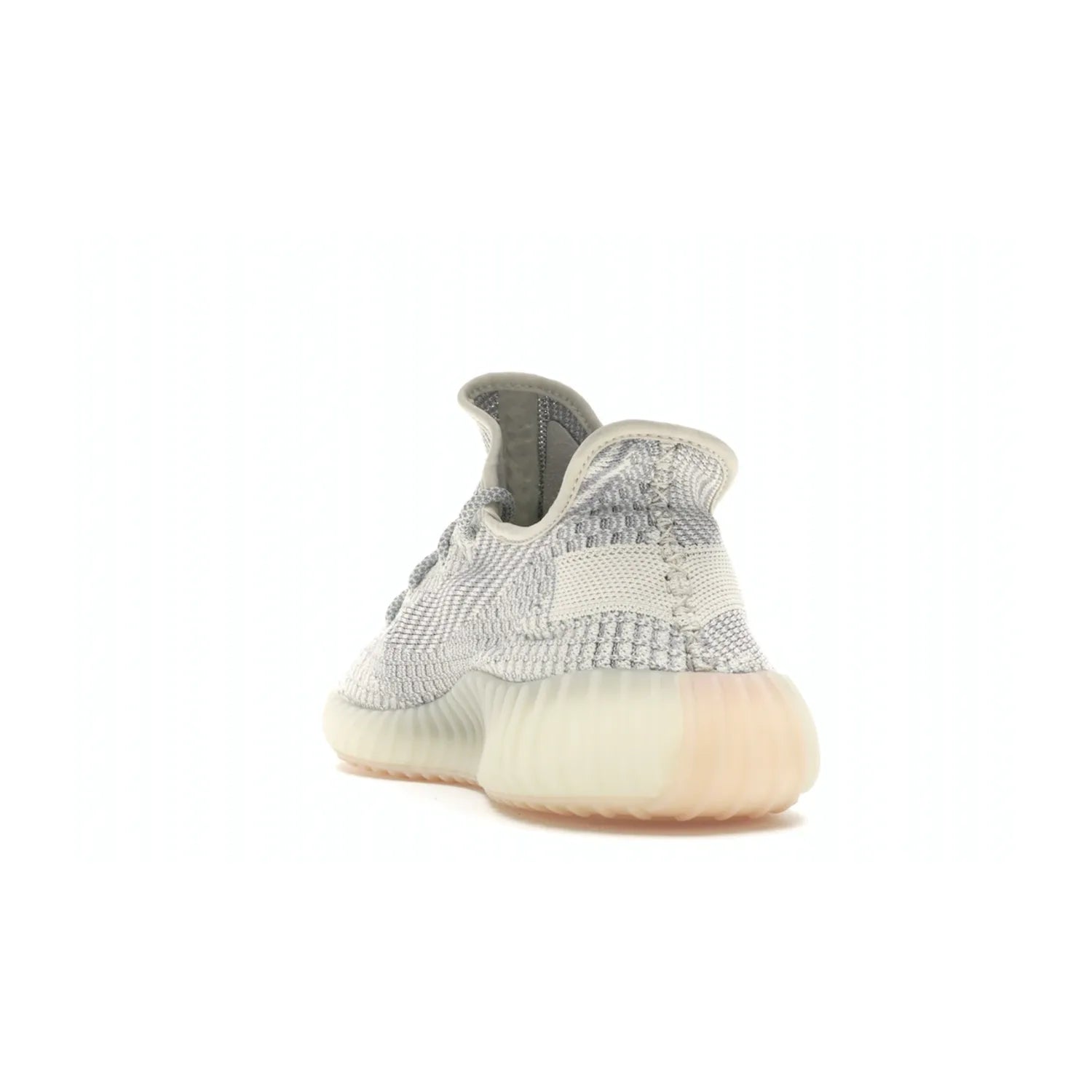 adidas Yeezy Boost 350 V2 Lundmark (Non Reflective) - Image 26 - Only at www.BallersClubKickz.com - Shop the exclusive adidas Yeezy Boost 350 V2 Lundmark with a subtle summer color, mesh upper, white-to-cream transitional midsole, light tan outsole, and pink middle stripe. Comfort and style come together in this perfect summer 350 V2. Released on July 11, 2019.