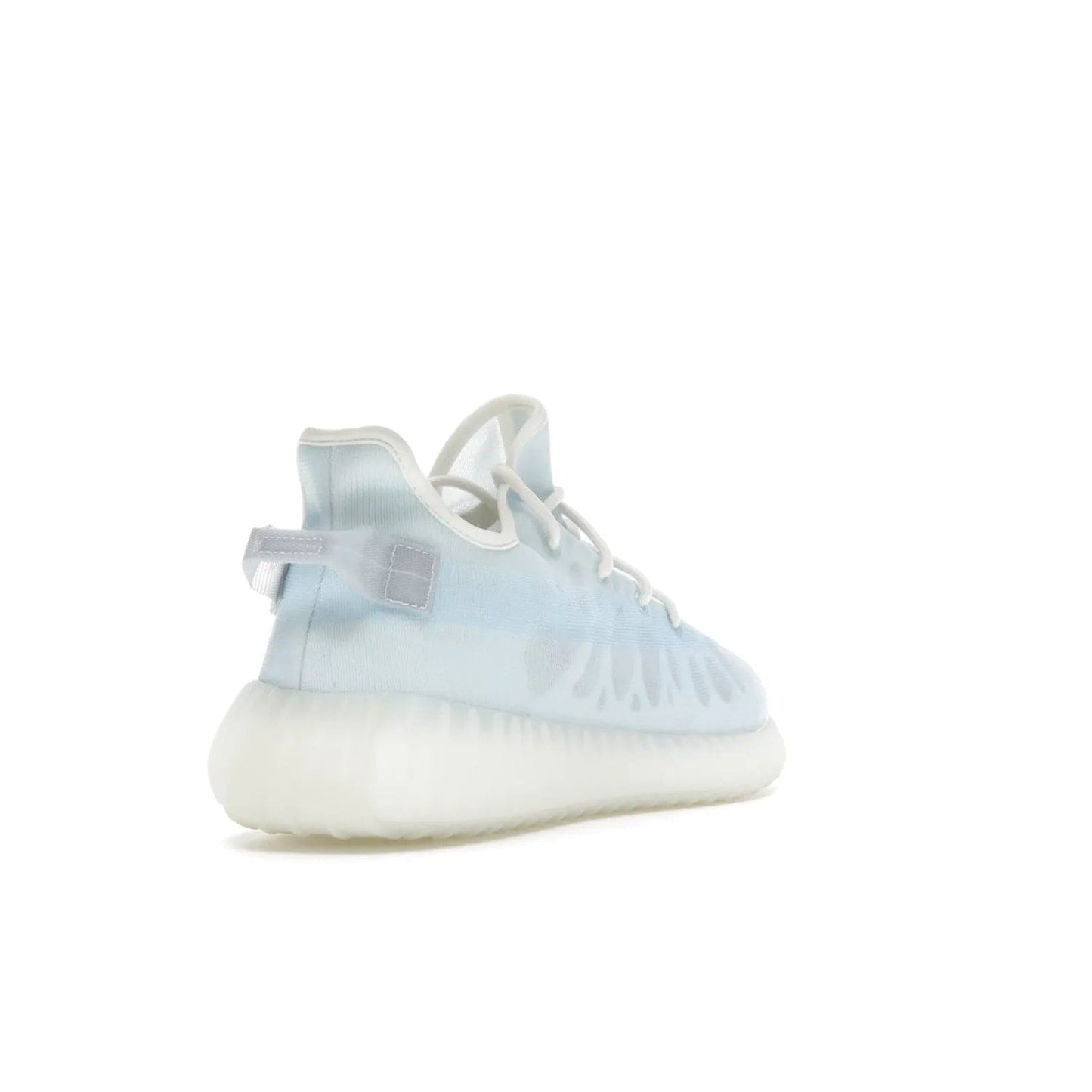 adidas Yeezy Boost 350 V2 Mono Ice - Image 31 - Only at www.BallersClubKickz.com - Introducing the adidas Yeezy 350 V2 Mono Ice - a sleek monofilament mesh design in Ice blue with Boost sole and heel pull tab. Released exclusively in the US for $220.