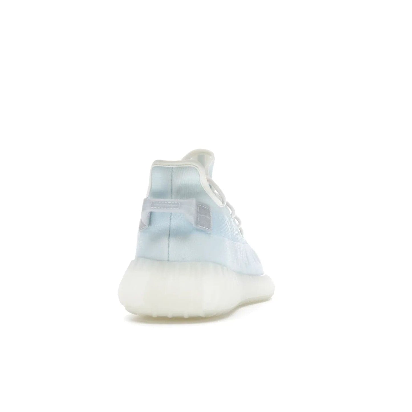 adidas Yeezy Boost 350 V2 Mono Ice - Image 29 - Only at www.BallersClubKickz.com - Introducing the adidas Yeezy 350 V2 Mono Ice - a sleek monofilament mesh design in Ice blue with Boost sole and heel pull tab. Released exclusively in the US for $220.