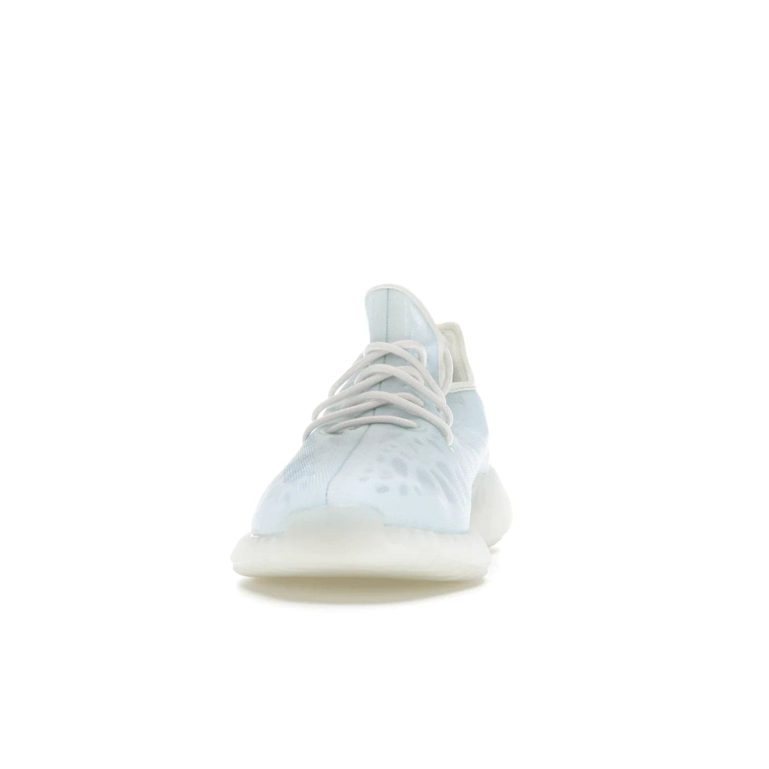 adidas Yeezy Boost 350 V2 Mono Ice - Image 11 - Only at www.BallersClubKickz.com - Introducing the adidas Yeezy 350 V2 Mono Ice - a sleek monofilament mesh design in Ice blue with Boost sole and heel pull tab. Released exclusively in the US for $220.