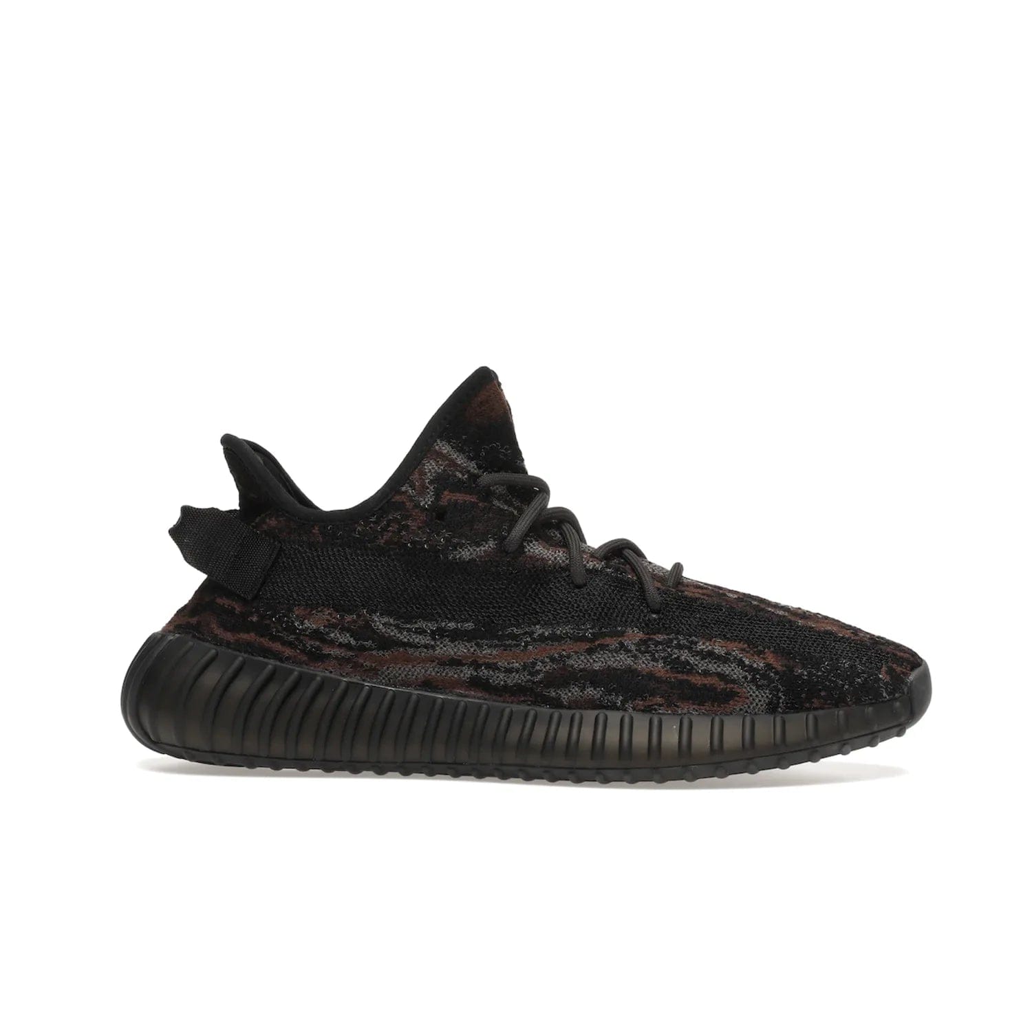 adidas Yeezy Boost 350 V2 MX Rock - Image 2 - Only at www.BallersClubKickz.com - The adidas Yeezy Boost 350 V2 MX Rock features a stylish marbled upper of black, grey, and brown tones. Shop the signature Boost sole, heel tab, and mesh side stripe now, available December of 2021.