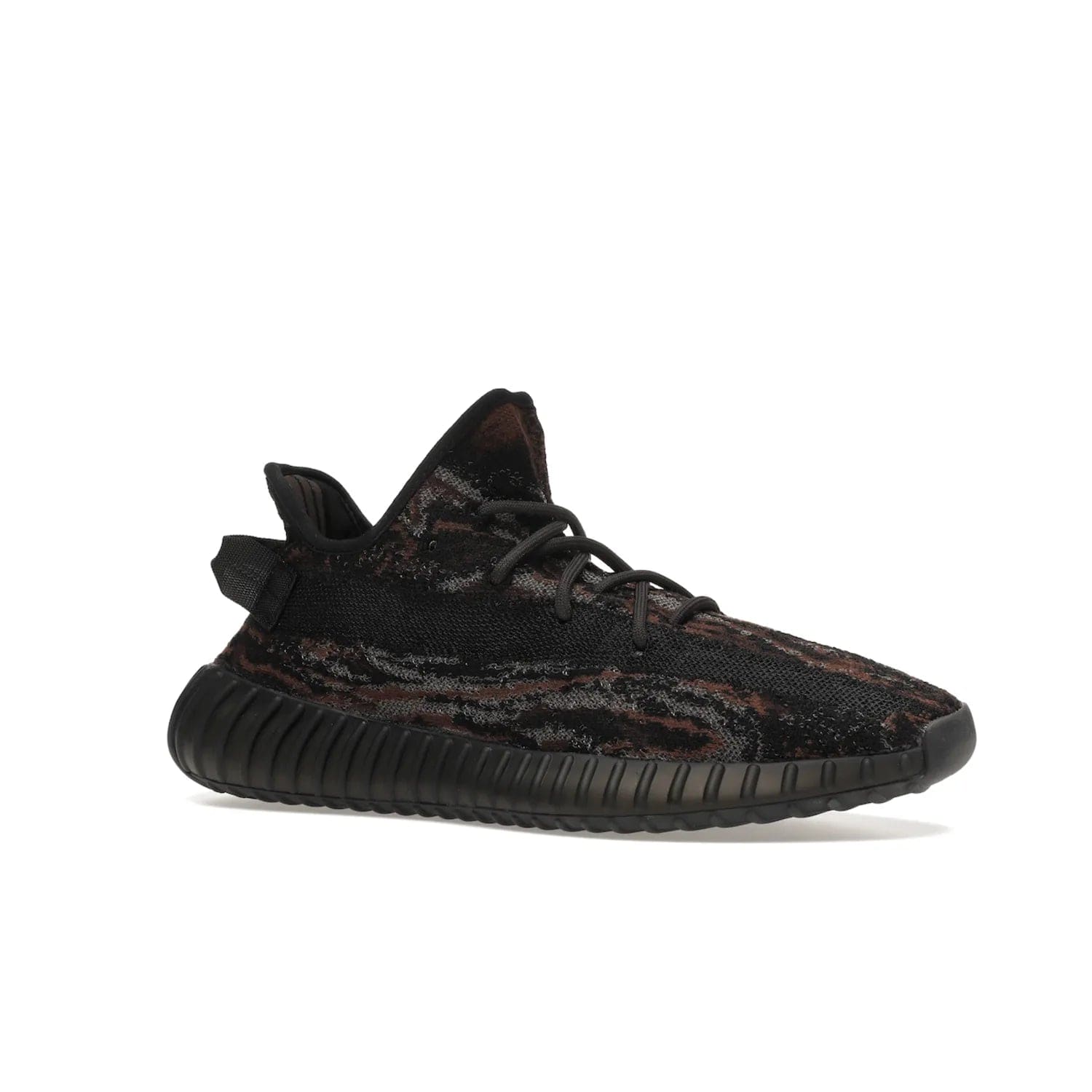adidas Yeezy Boost 350 V2 MX Rock - Image 4 - Only at www.BallersClubKickz.com - The adidas Yeezy Boost 350 V2 MX Rock features a stylish marbled upper of black, grey, and brown tones. Shop the signature Boost sole, heel tab, and mesh side stripe now, available December of 2021.