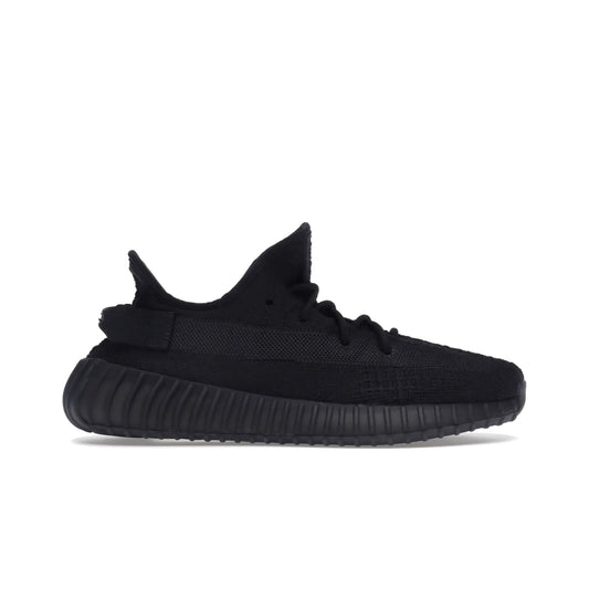 adidas Yeezy Boost 350 V2 Onyx - Image 1 - Only at www.BallersClubKickz.com - Adidas Yeezy Boost 350 V2 Onyx Triple Black shoes for comfort and style. Arriving Spring 2022.