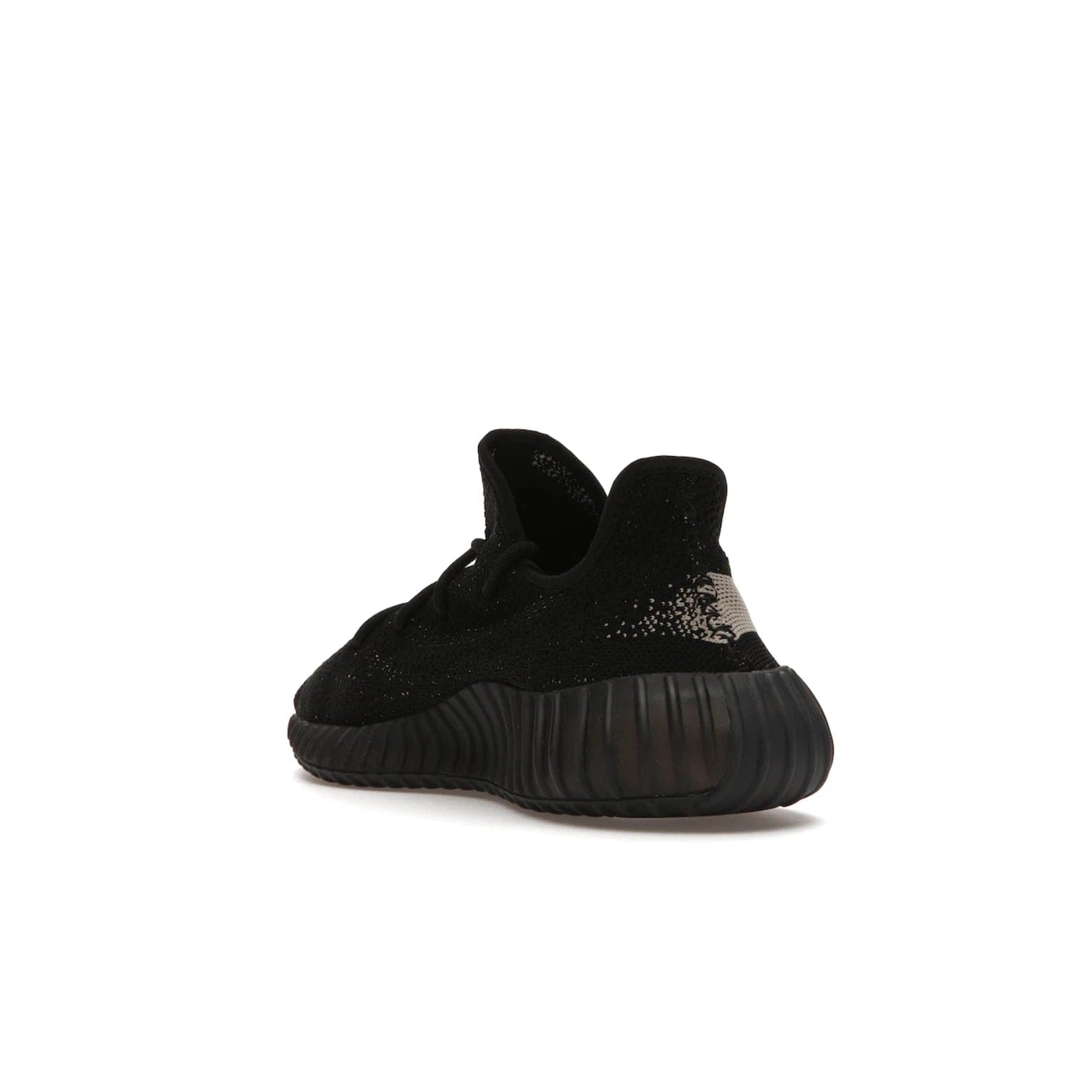 adidas Yeezy Boost 350 V2 Core Black White (2016/2022) - Image 25 - Only at www.BallersClubKickz.com - Stylish adidas Yeezy Boost 350 V2 in classic black with white "SPLY-350" stitched to the side stripe. Features Primeknit upper & Boost sole for comfort. Restock in March 2022.