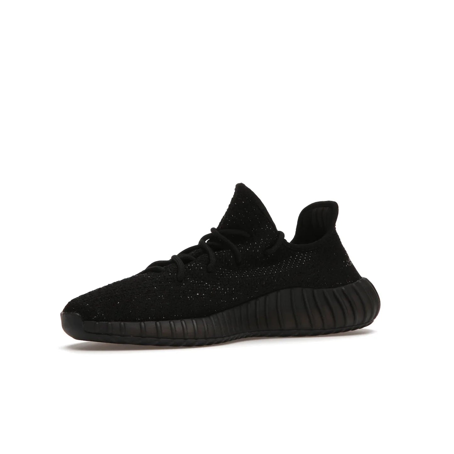 adidas Yeezy Boost 350 V2 Core Black White (2016/2022) - Image 16 - Only at www.BallersClubKickz.com - Stylish adidas Yeezy Boost 350 V2 in classic black with white "SPLY-350" stitched to the side stripe. Features Primeknit upper & Boost sole for comfort. Restock in March 2022.