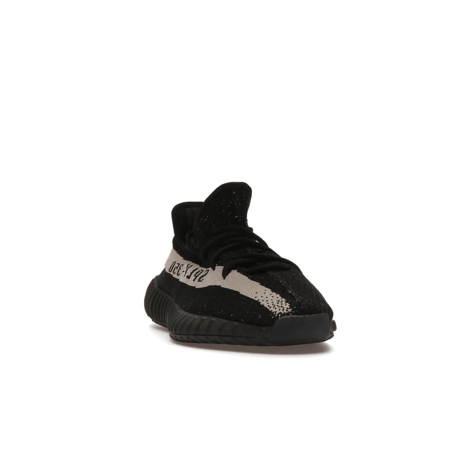 adidas Yeezy Boost 350 V2 Core Black White (2016/2022) - Image 8 - Only at www.BallersClubKickz.com - Stylish adidas Yeezy Boost 350 V2 in classic black with white "SPLY-350" stitched to the side stripe. Features Primeknit upper & Boost sole for comfort. Restock in March 2022.