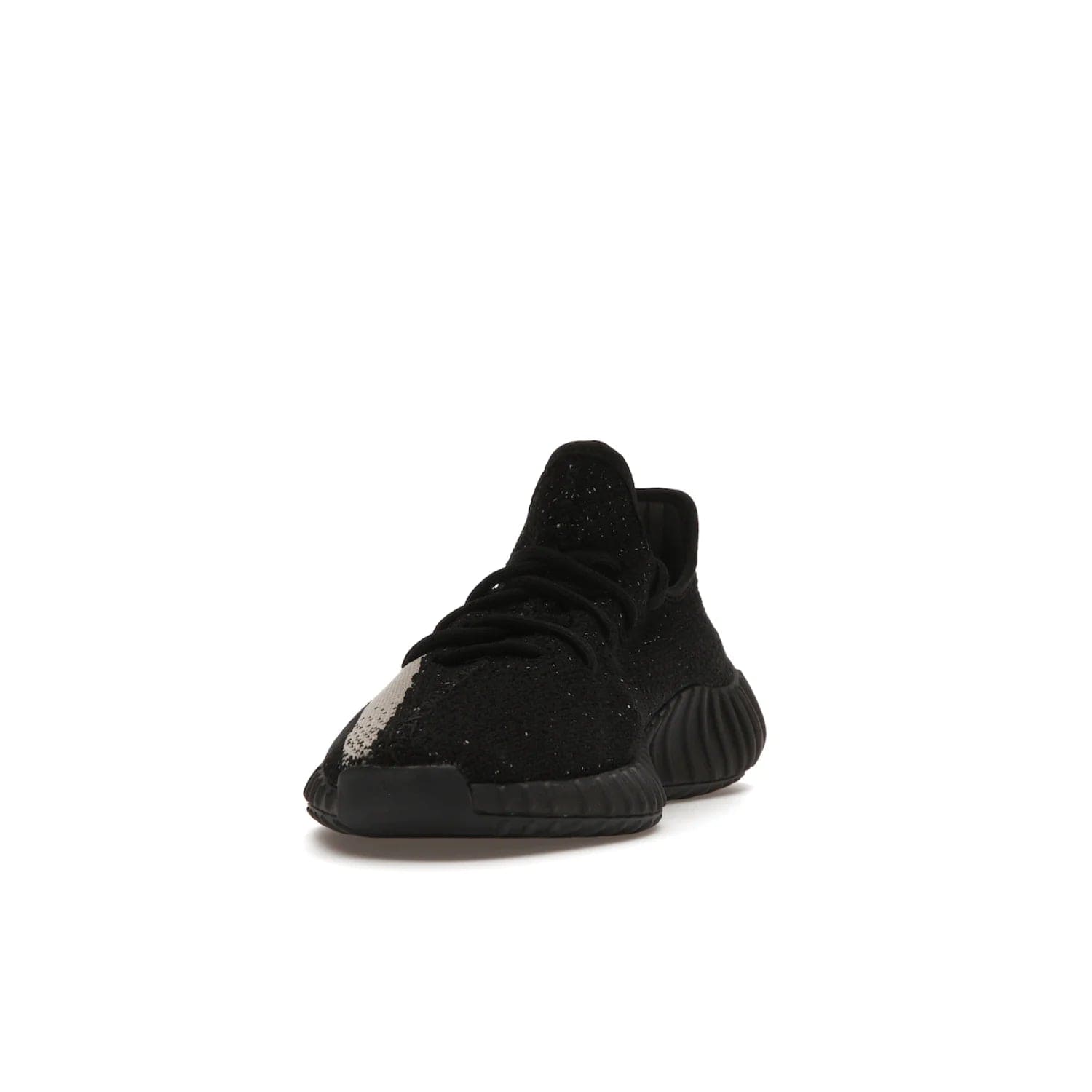 adidas Yeezy Boost 350 V2 Core Black White (2016/2022) - Image 12 - Only at www.BallersClubKickz.com - Stylish adidas Yeezy Boost 350 V2 in classic black with white "SPLY-350" stitched to the side stripe. Features Primeknit upper & Boost sole for comfort. Restock in March 2022.