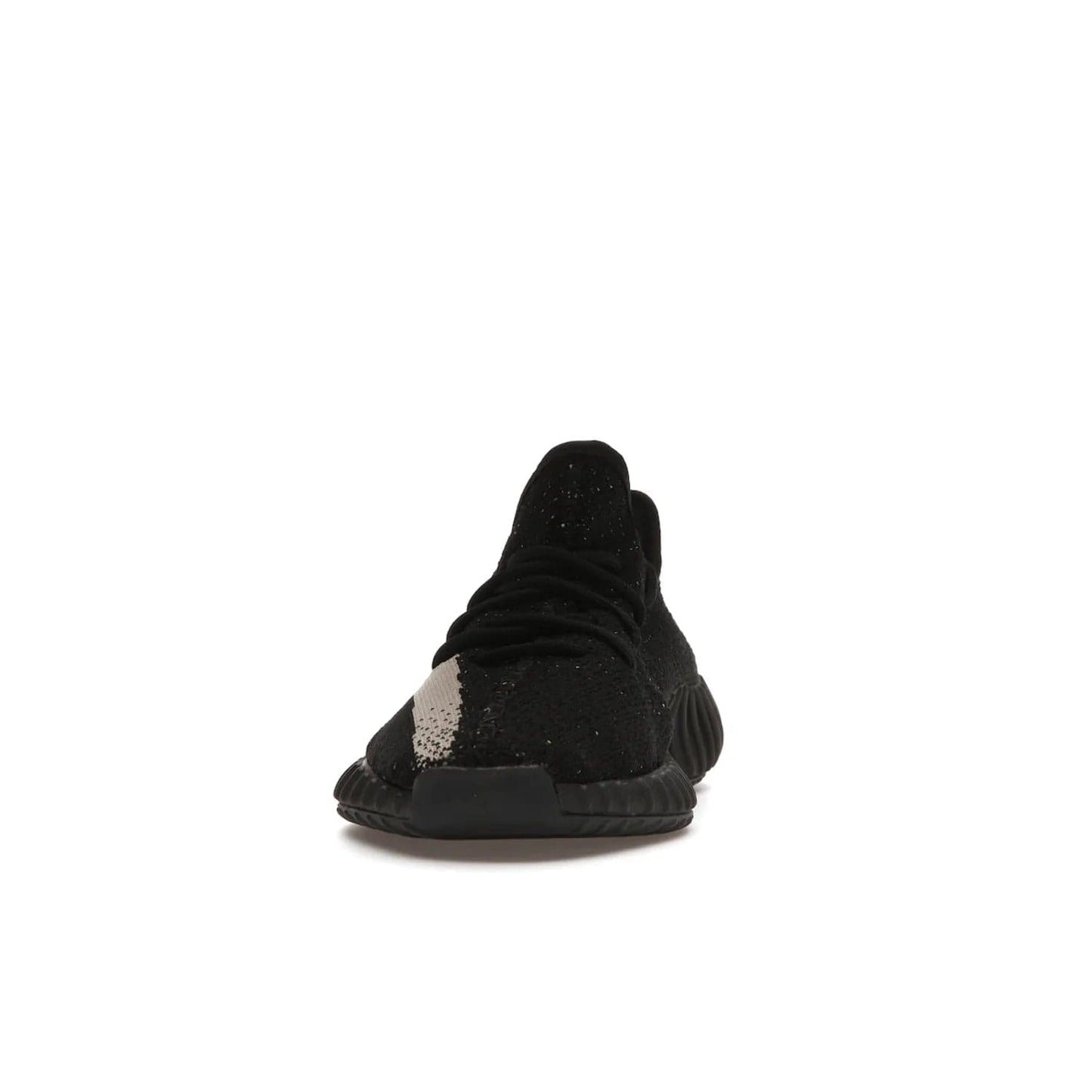 adidas Yeezy Boost 350 V2 Core Black White (2016/2022) - Image 11 - Only at www.BallersClubKickz.com - Stylish adidas Yeezy Boost 350 V2 in classic black with white "SPLY-350" stitched to the side stripe. Features Primeknit upper & Boost sole for comfort. Restock in March 2022.