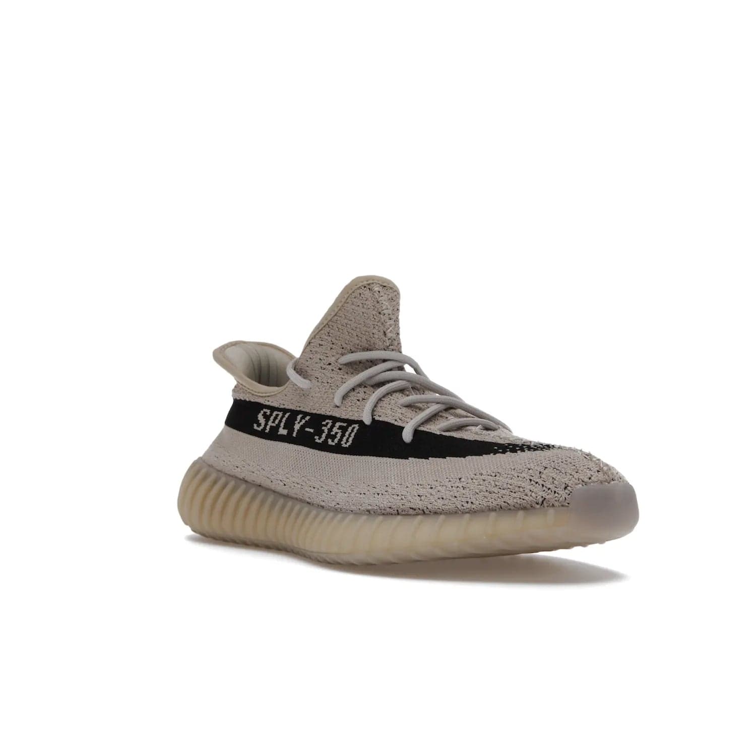 adidas Yeezy Boost 350 V2 Slate - Image 6 - Only at www.BallersClubKickz.com - Adidas Yeezy Boost 350 V2 Slate Core Black Slate featuring Primeknit upper, Boost midsole and semi-translucent TPU cage. Launched on 3/9/2022, retailed at $230.