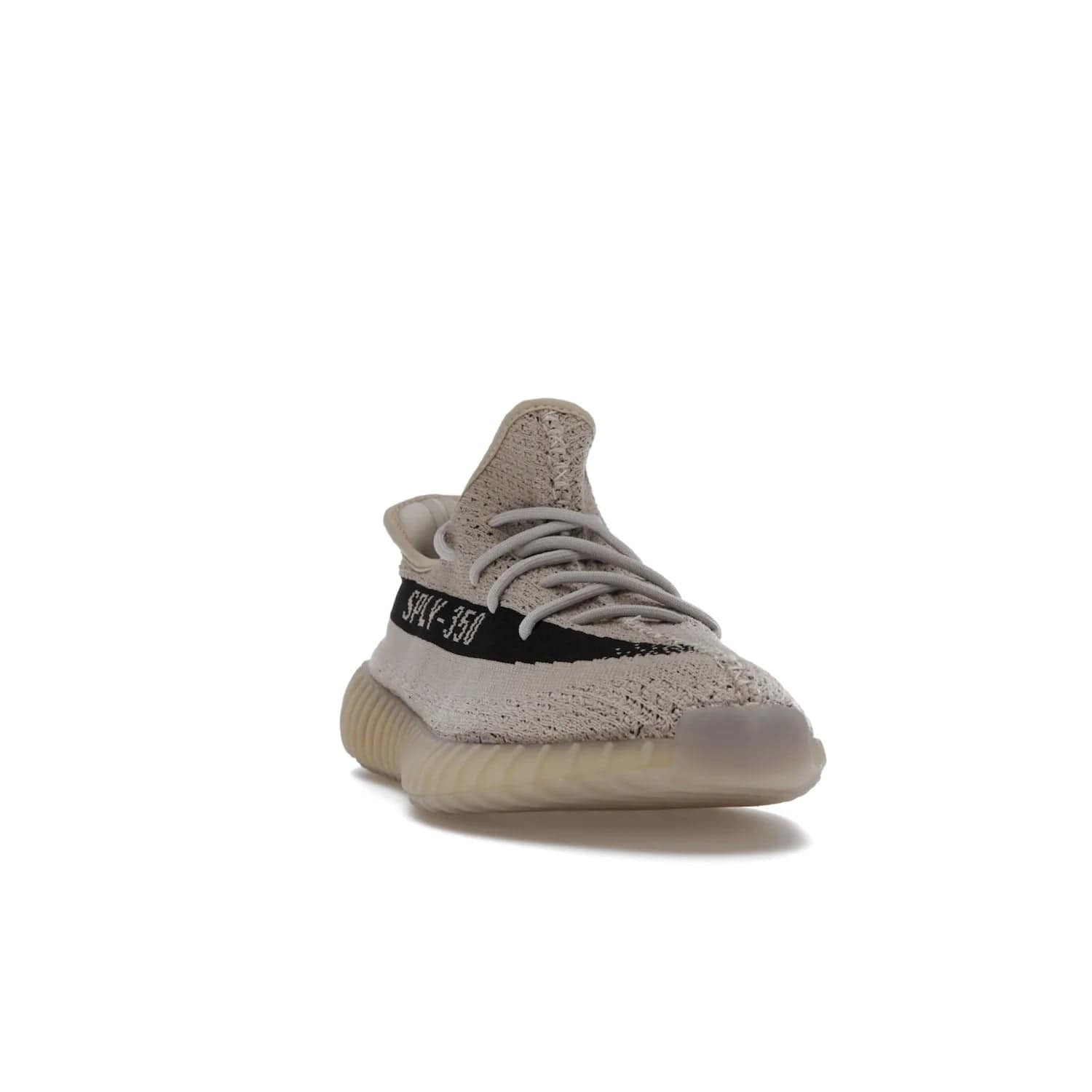 adidas Yeezy Boost 350 V2 Slate - Image 8 - Only at www.BallersClubKickz.com - Adidas Yeezy Boost 350 V2 Slate Core Black Slate featuring Primeknit upper, Boost midsole and semi-translucent TPU cage. Launched on 3/9/2022, retailed at $230.