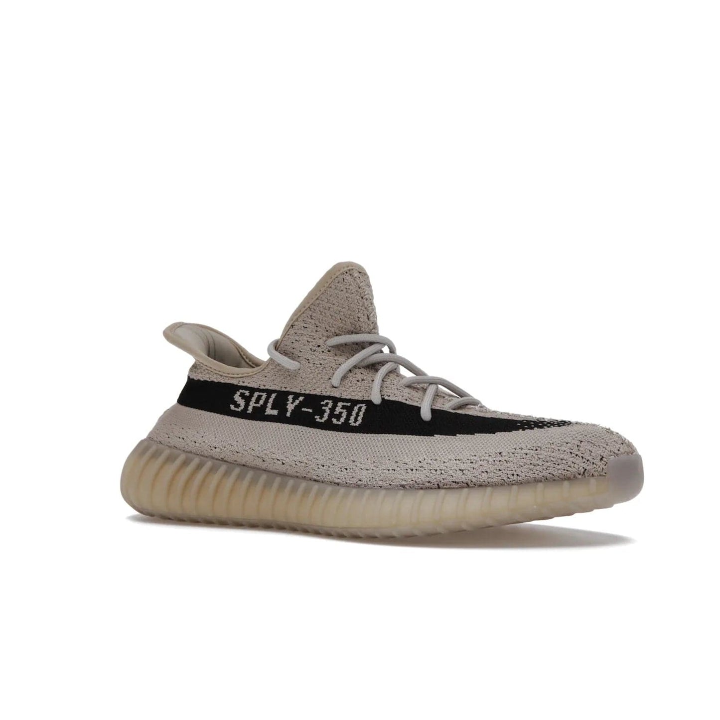 adidas Yeezy Boost 350 V2 Slate - Image 4 - Only at www.BallersClubKickz.com - Adidas Yeezy Boost 350 V2 Slate Core Black Slate featuring Primeknit upper, Boost midsole and semi-translucent TPU cage. Launched on 3/9/2022, retailed at $230.
