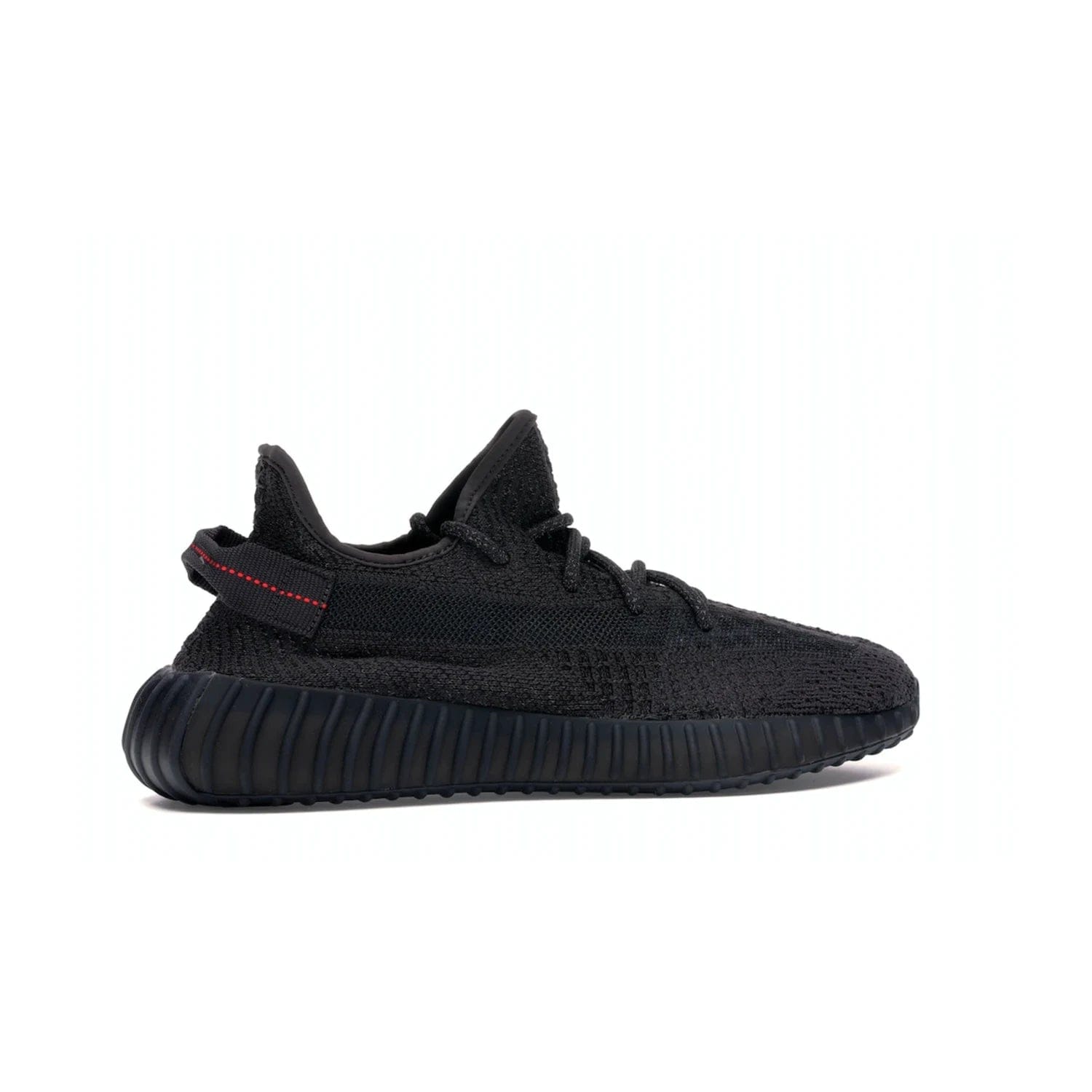 adidas Yeezy Boost 350 V2 Static Black (Reflective) - Image 35 - Only at www.BallersClubKickz.com - Make a statement with the adidas Yeezy Boost 350 V2 Static Black Reflective. All-black upper, reflective accents, midsole, and sole combine for a stylish look. High quality materials. June 2019 release. Add to your collection today.