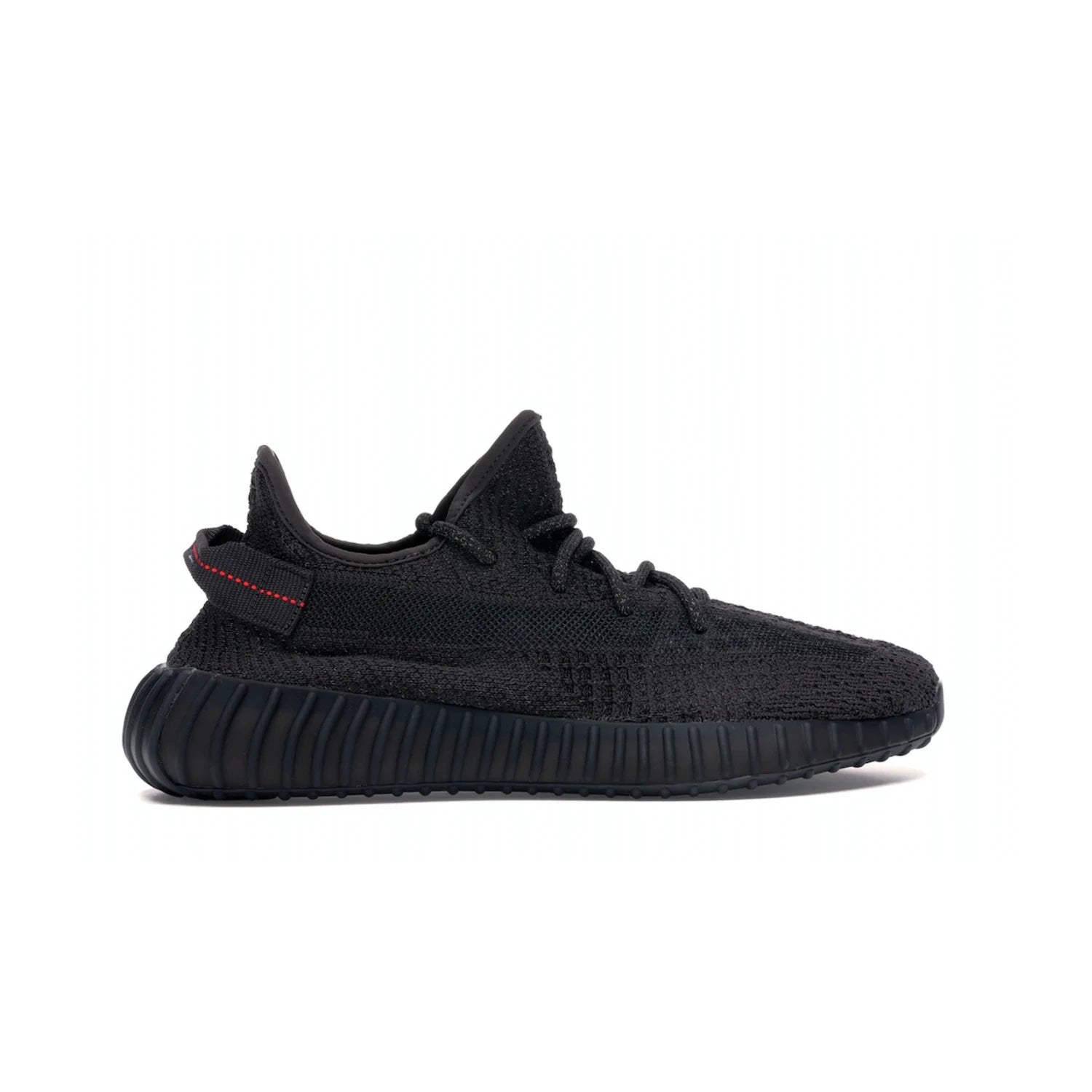 adidas Yeezy Boost 350 V2 Static Black (Reflective) - Image 36 - Only at www.BallersClubKickz.com - Make a statement with the adidas Yeezy Boost 350 V2 Static Black Reflective. All-black upper, reflective accents, midsole, and sole combine for a stylish look. High quality materials. June 2019 release. Add to your collection today.